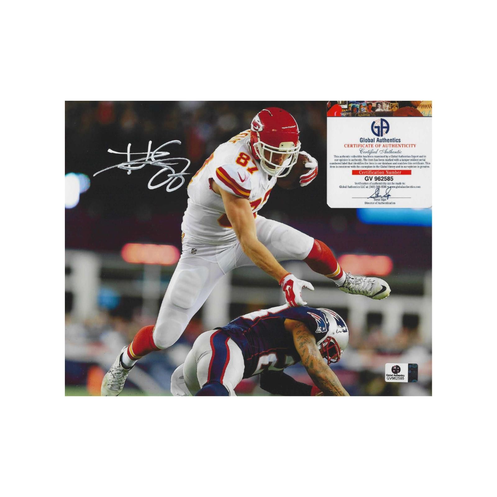 Other Travis Kelce Chiefs Autographed 8x10 Photo coa W/Frame Size ONE SIZE - 4 Thumbnail