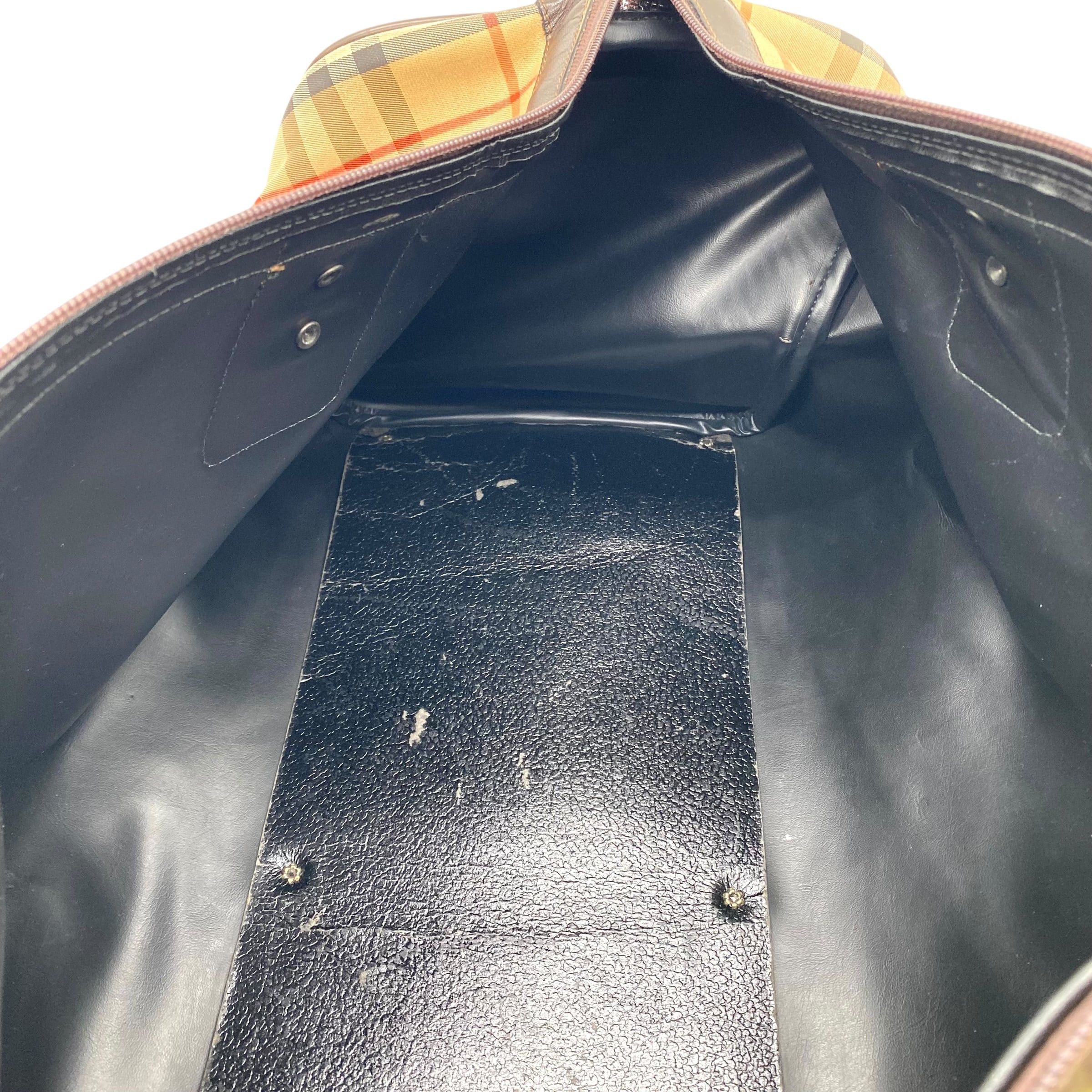 Burberry Vintage Burberyys Boston Bag Nova Check Size ONE SIZE - 7 Thumbnail