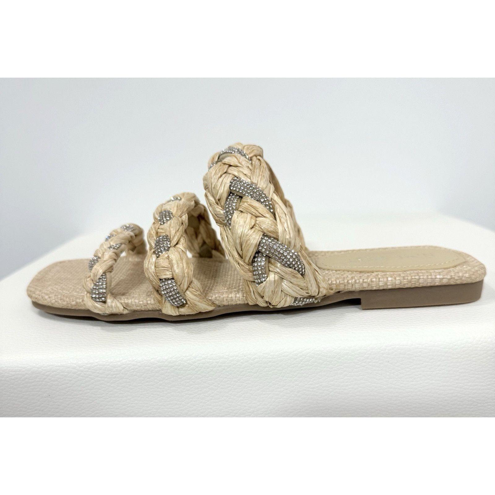 Nine West Nine West Qazz Sandals Slide Slip On Flats Wo’s Size 6M Size US 6 / IT 36 - 2 Thumbnail