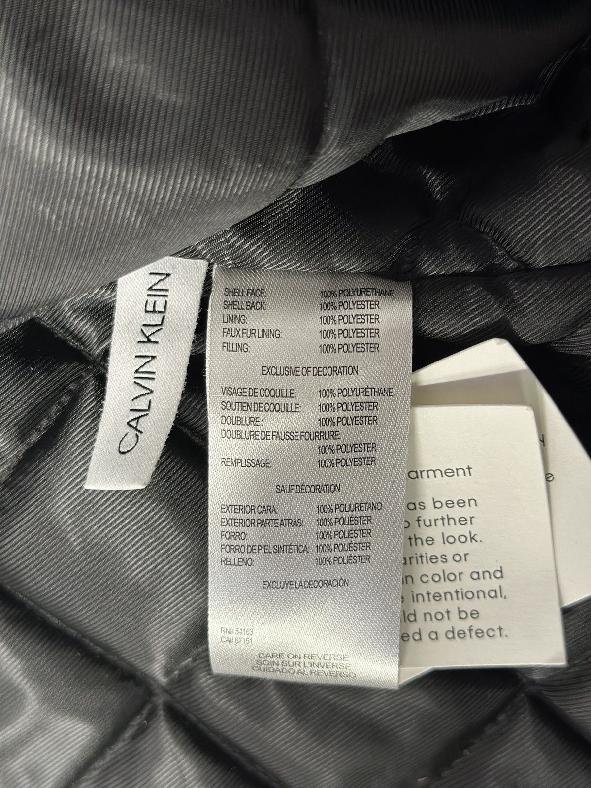 Calvin Klein Calvin Klein Faux Shearling Sherpa Biker Jacket Size US M / EU 48-50 / 2 - 9 Thumbnail