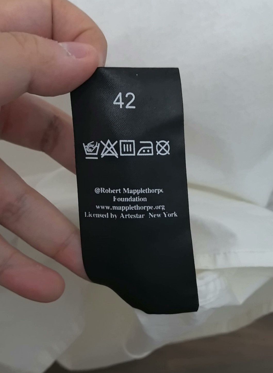 Raf Simons Raf Simons SS17 Robert Mapplethorpe Oversized Shirt Size US XS / EU 42 / 0 - 7 Thumbnail