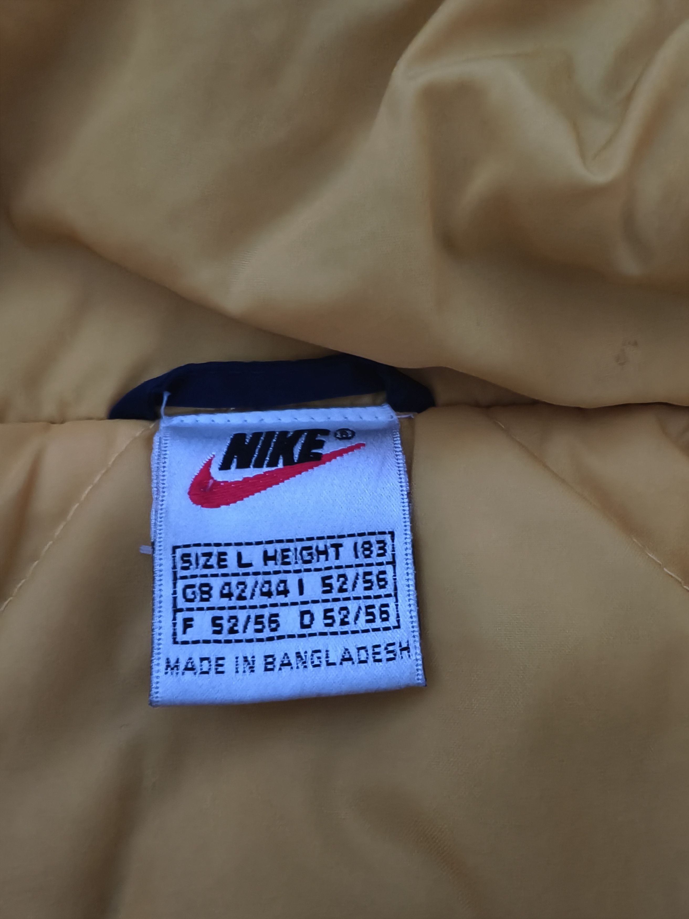 Nike × Vintage 🔥STEALS🔥Very Rare Vintage 90s Nike Big Logo Jacket Size US L / EU 52-54 / 3 - 7 Thumbnail