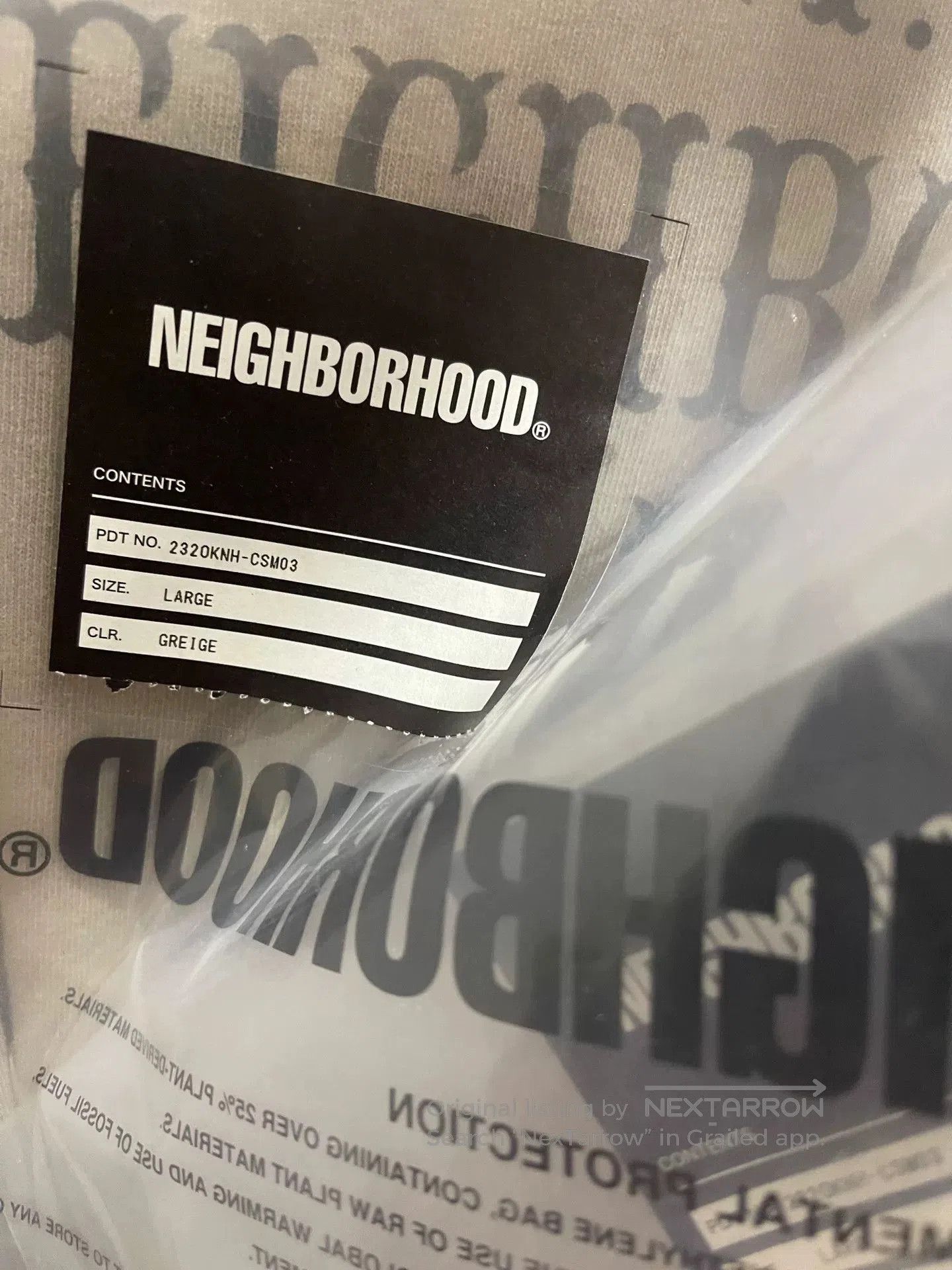 Neighborhood NEIGHBORHOOD Damage Crewneck T. Size US M / EU 48-50 / 2 - 6 Thumbnail