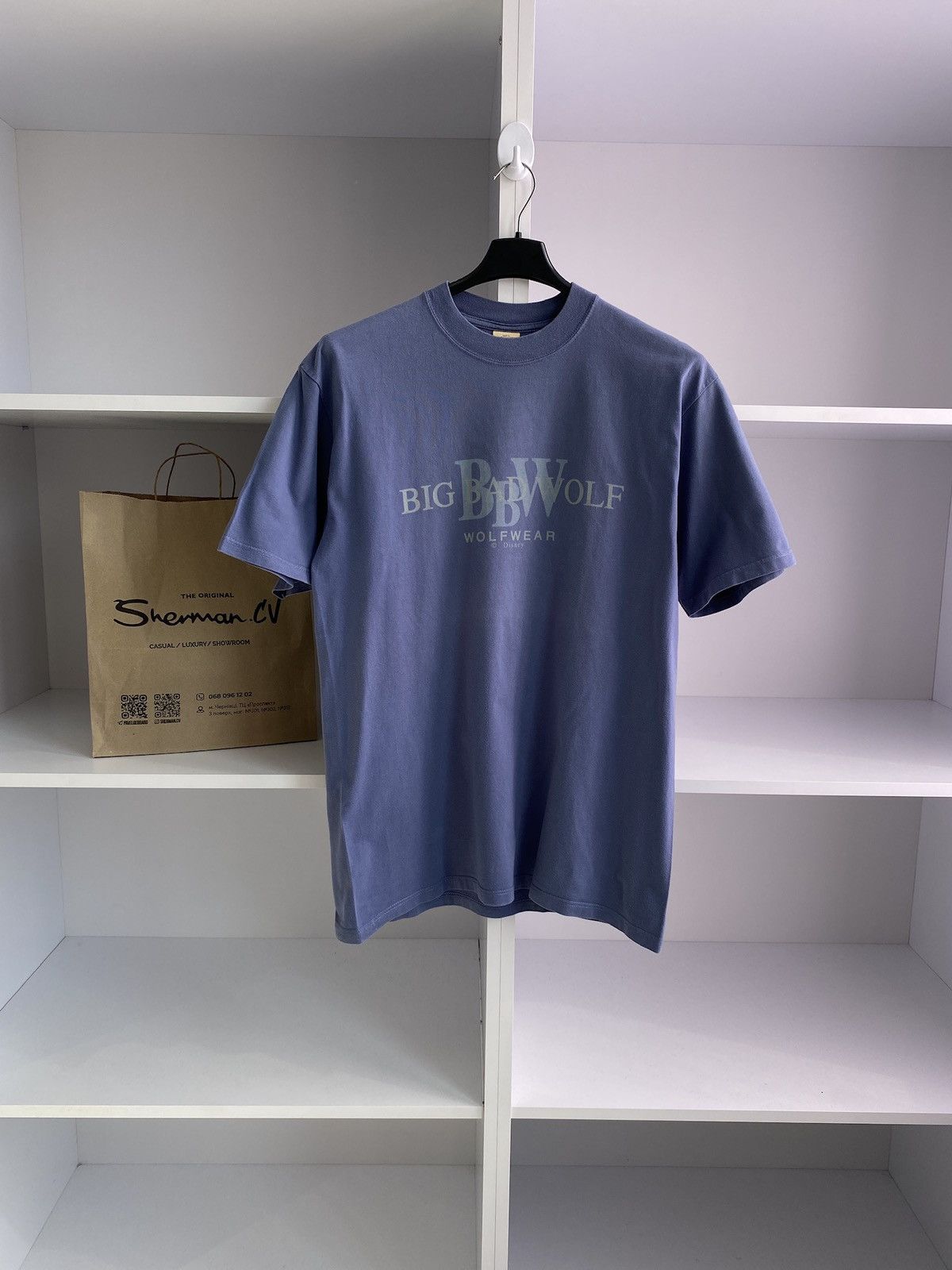 Disney × Vintage Big Bad Wolf Disney Tee vintage Size US L / EU 52-54 / 3 - 3 Thumbnail