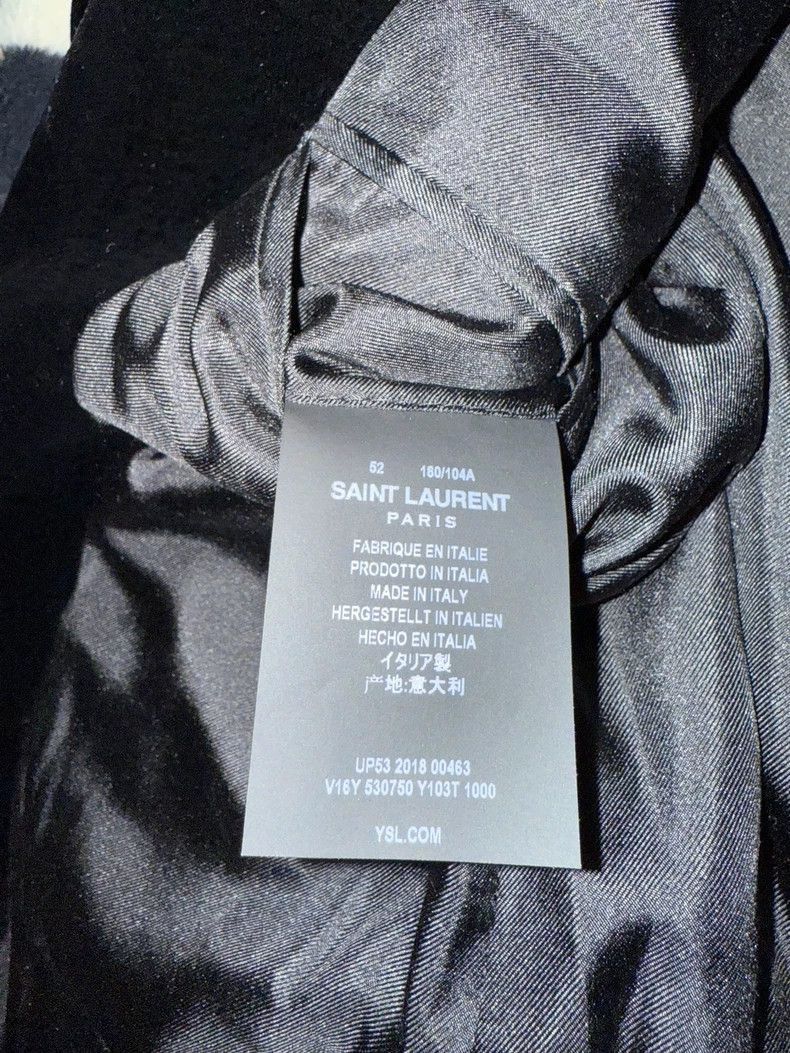 Saint Laurent Paris Saint Laurent Paris Black velvet jacket-2506 Size US L / EU 52-54 / 3 - 8 Thumbnail