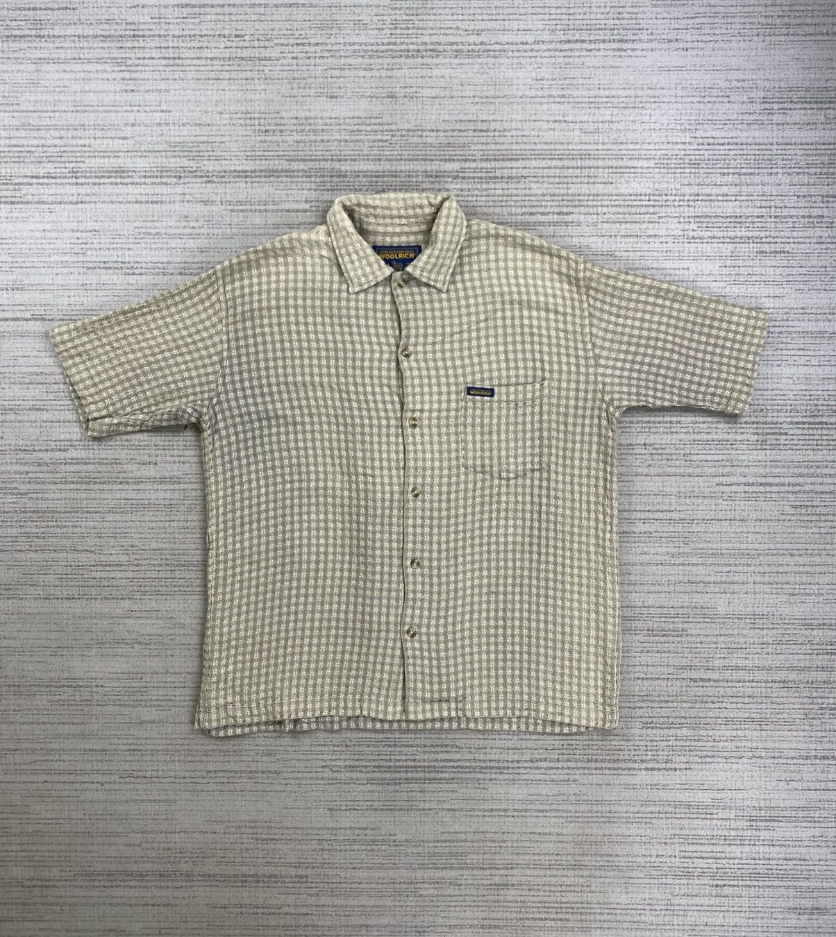 Woolrich Woolen Mills Vintage Woolrich Checked Button UPS Shirt Size US L / EU 52-54 / 3 - 1 Thumbnail