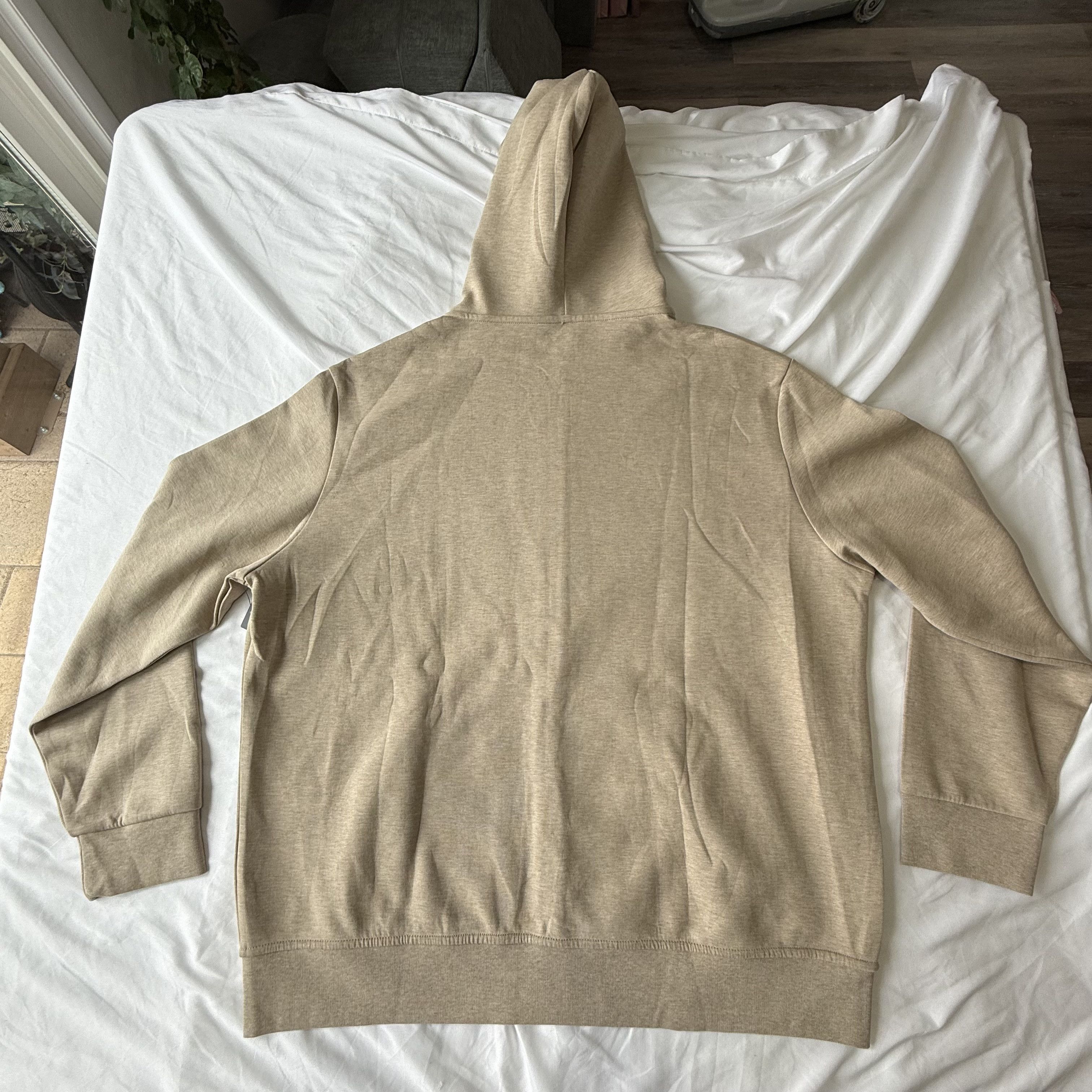 Polo Ralph Lauren Polo Ralph Lauren Double-Knit Full-Zip Hoodie - Tan/Beige Size US XXL / EU 58 / 5 - 9 Thumbnail