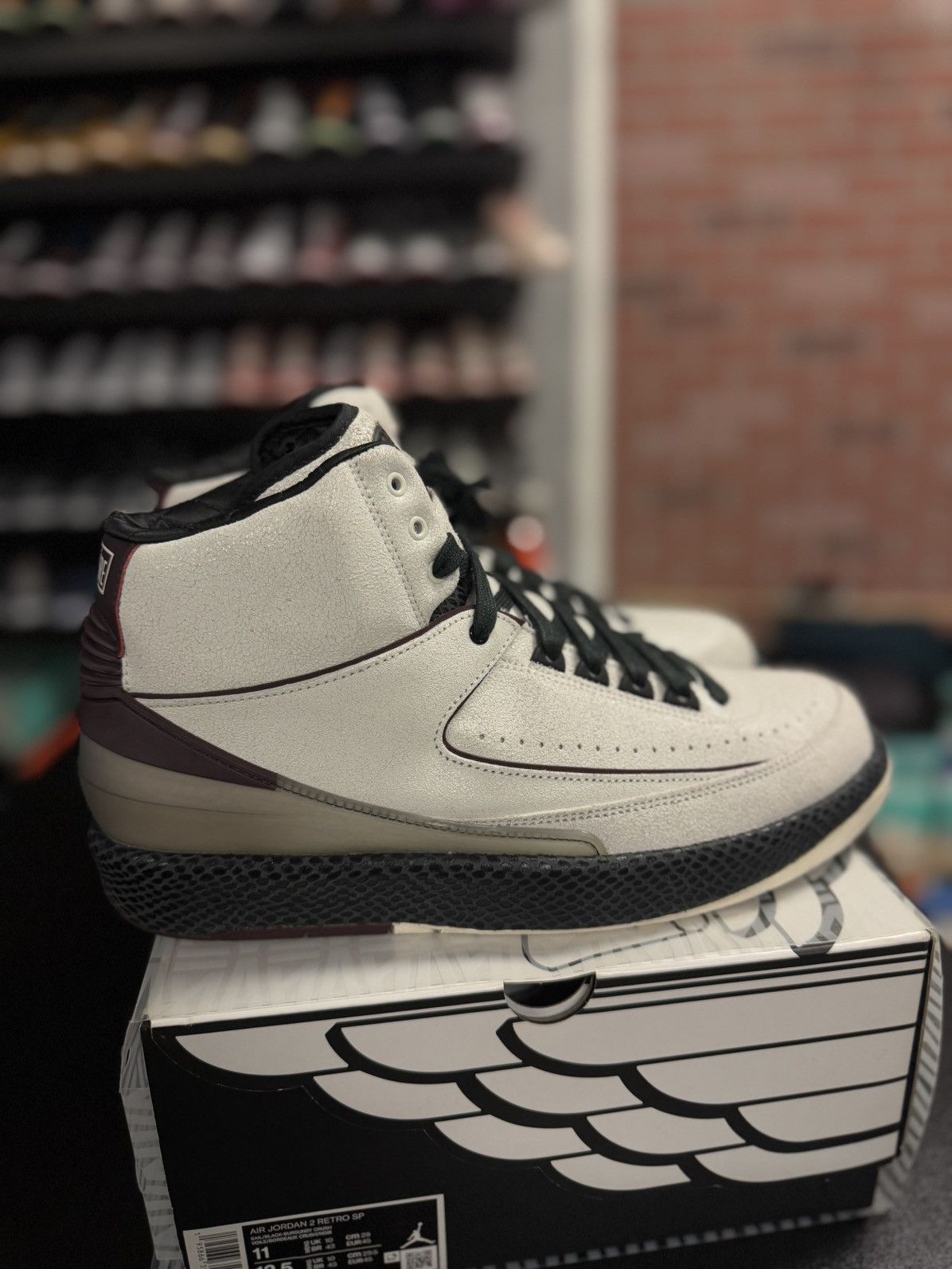 Jordan Brand × Nike Jordan 2 A Ma Maniere Size 11 (DO7216-100) W BOX Size US 11 / EU 44 - 13 Thumbnail