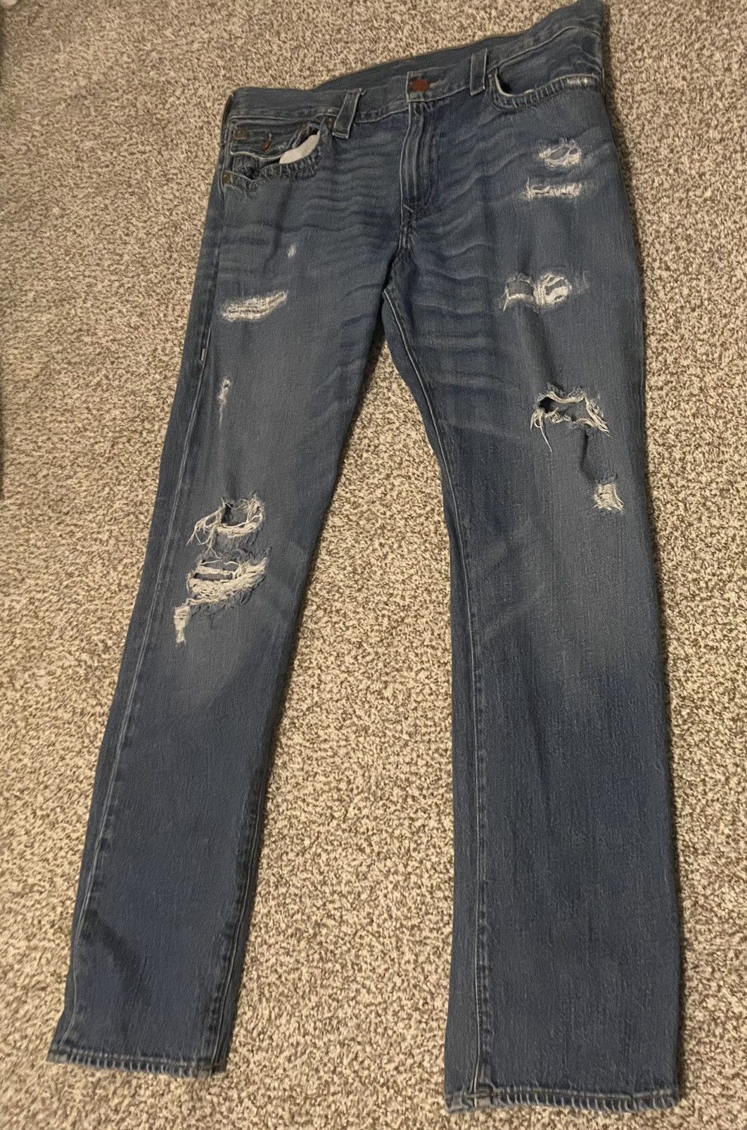 True Religion × Vintage 2017 True religion jean’s distressed Size US 36 / EU 52 - 2 Thumbnail