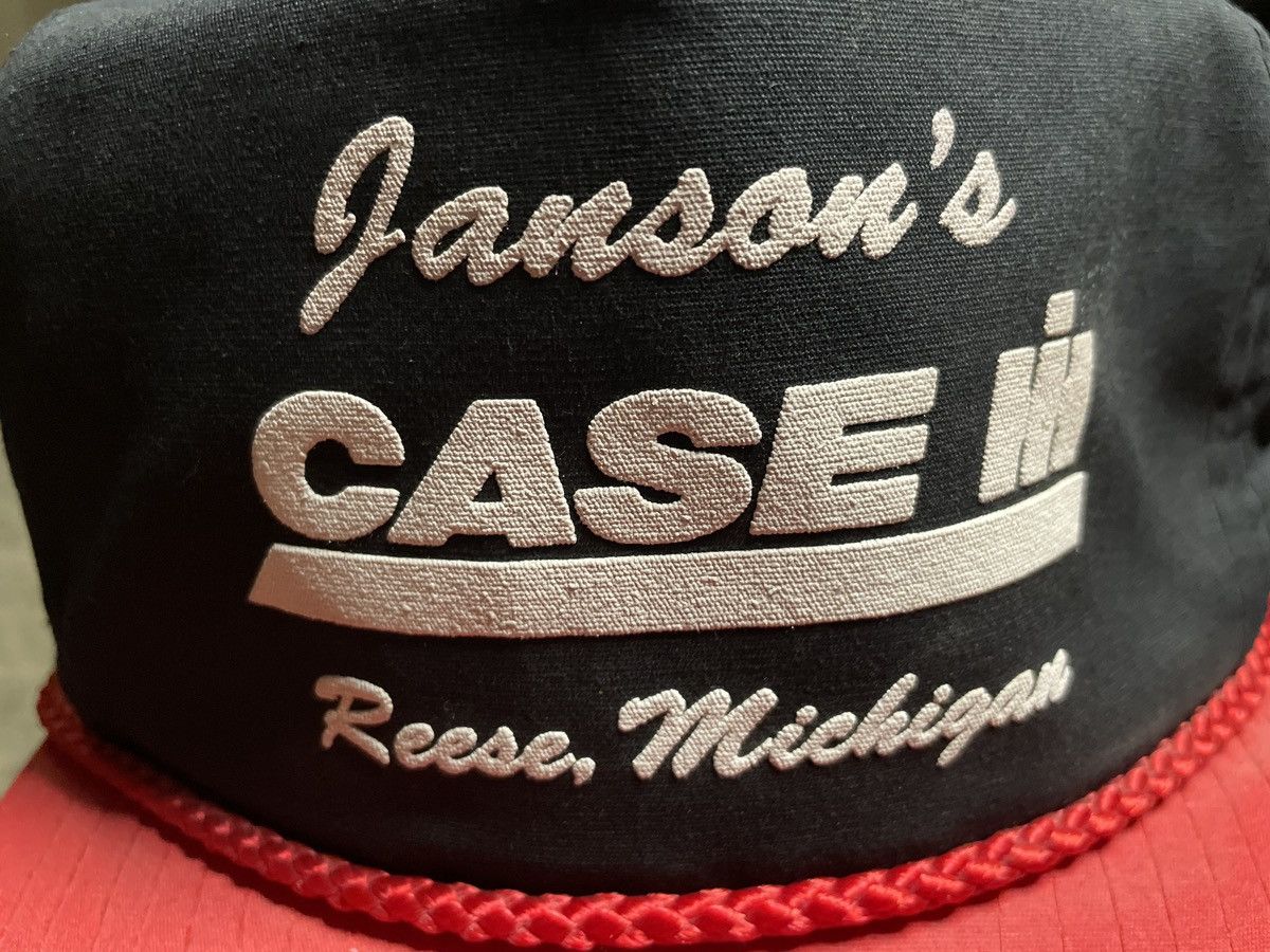 Nissan × Vintage JANSONS Reese Michigan CASE SnapBack hat cap Trucker tractor Size ONE SIZE - 3 Thumbnail