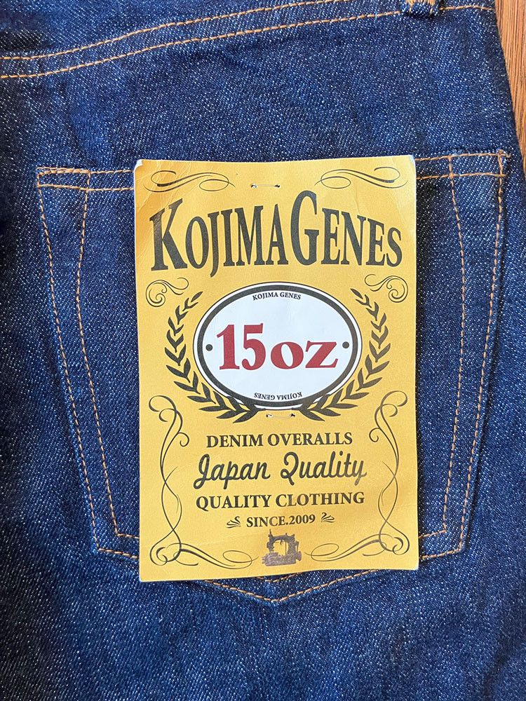 KOJIMA GENES KOJIMA GENES RNB-102B Bootcut W33 x L 33 15oz Selvedge Size US 33 - 11 Thumbnail
