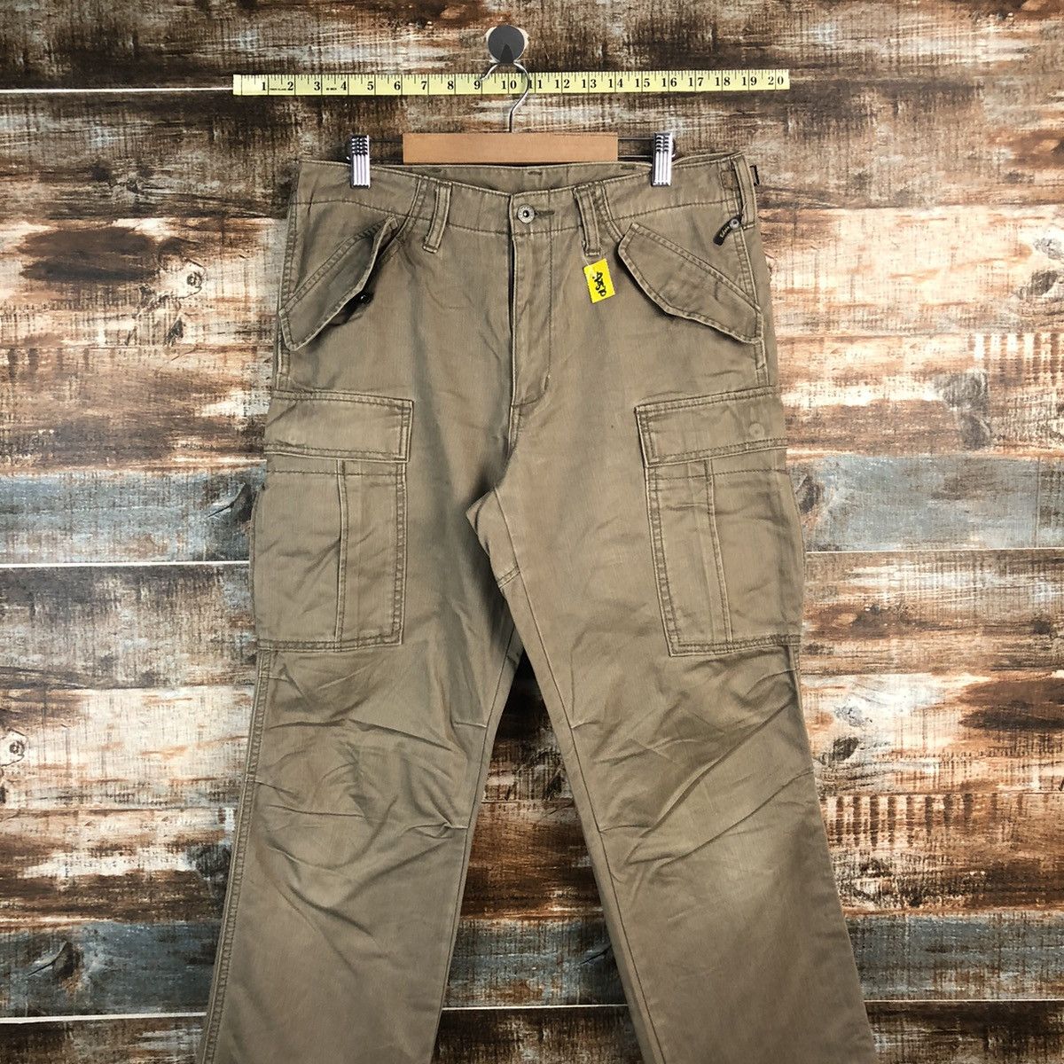 Edwin Edwin Brown Cargo utility tactical Multipocket Pants #A2570 Size US 31 - 2 Thumbnail