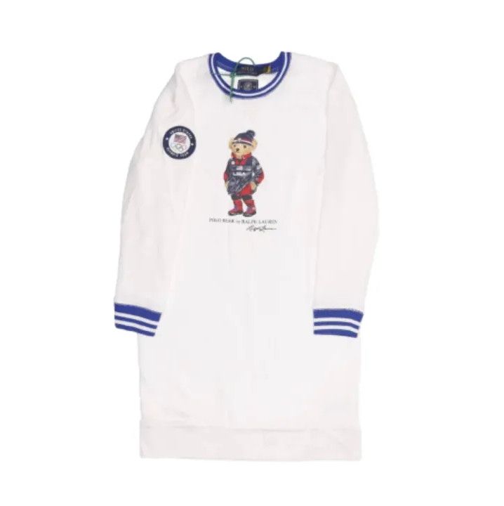 Polo Ralph Lauren Polo Ralph Lauren Bear Print Long Sweatshirt Size US XL / EU 56 / 4 - 1 Thumbnail