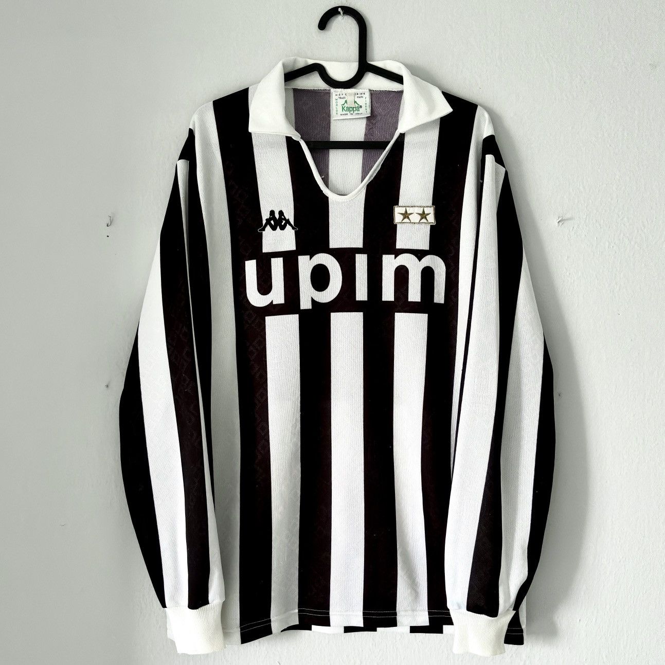 Kappa × Vintage 1989 1991 Juventus Italy Kappa Vintage Long Soccer Jersey Size US XL / EU 56 / 4 - 3 Thumbnail