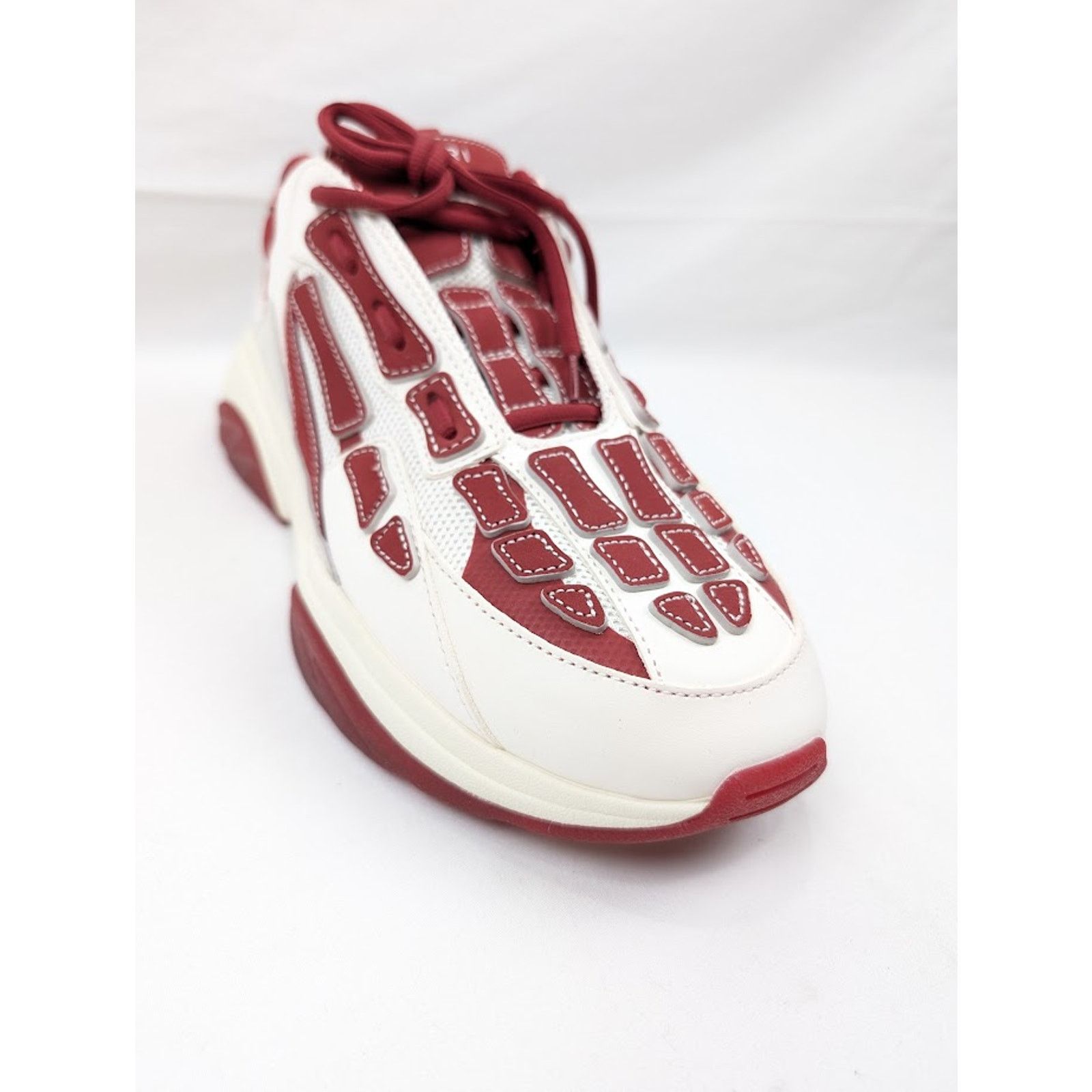 Amiri o1rshd1 Q:3 / Bone Runner in Cream/Red Size US 9 / EU 42 - 5 Thumbnail