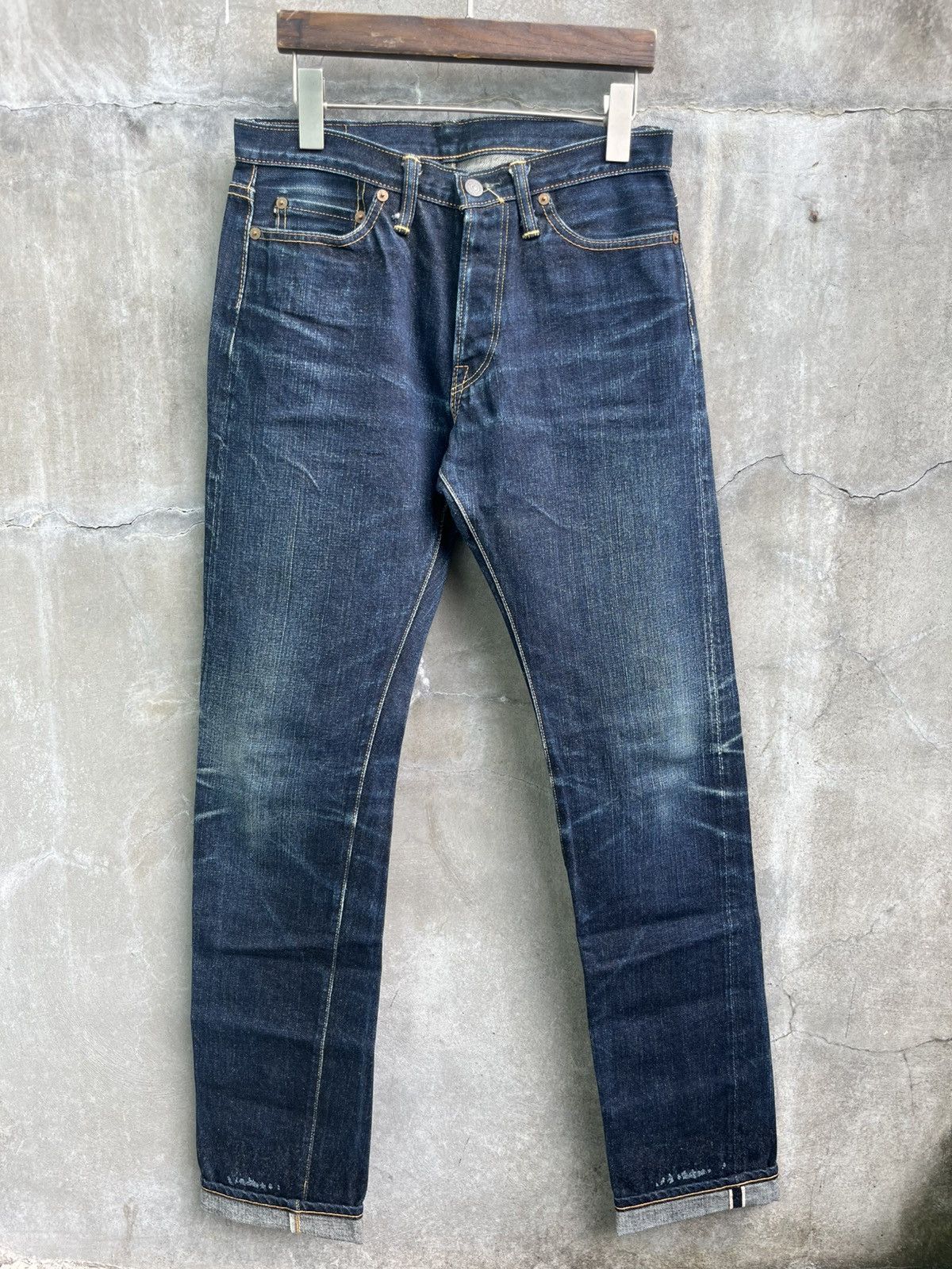 The Flat Head Japanese Denim Selvedge Jeans Size US 31 - 1 Thumbnail
