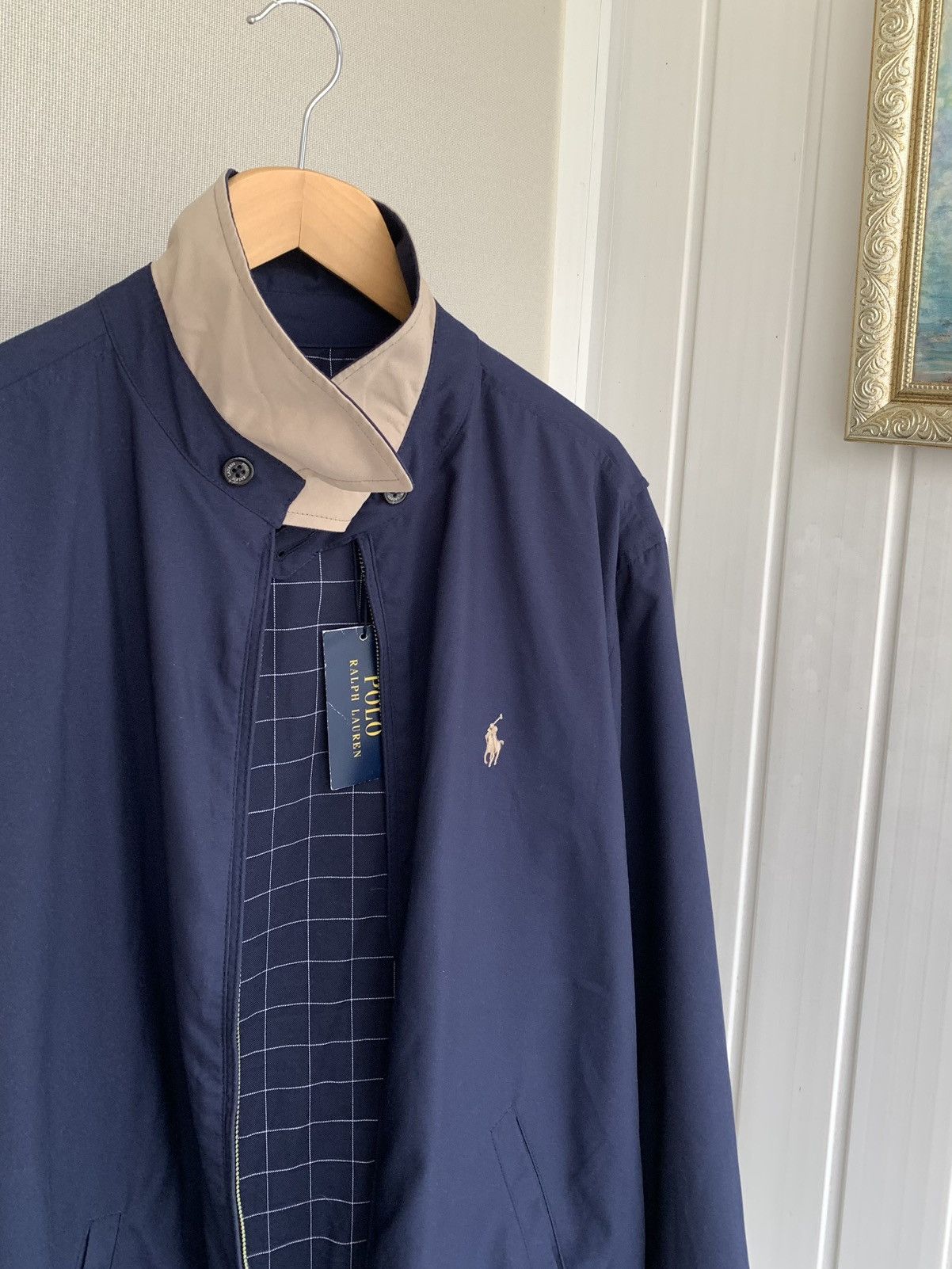 Polo Ralph Lauren × Ralph Lauren Polo Ralph Lauren Navy Zip Jacket Mens Size XL Size US XL / EU 56 / 4 - 10 Thumbnail