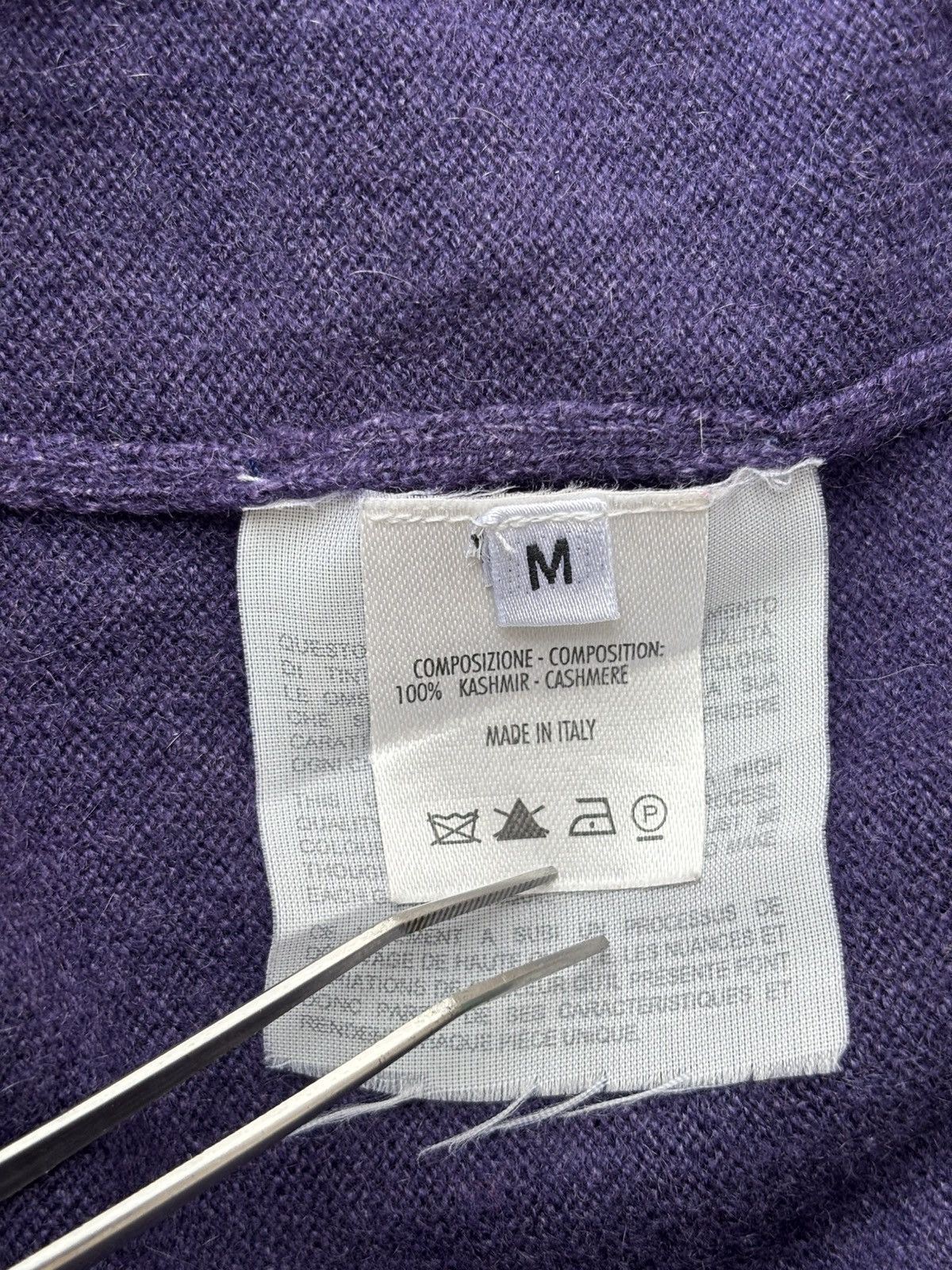 Yves Saint Laurent S/S 2009 Yves Saint Laurent Rive Gauche Cashmere Zip Jacket Size M / US 6-8 / IT 42-44 - 13 Thumbnail