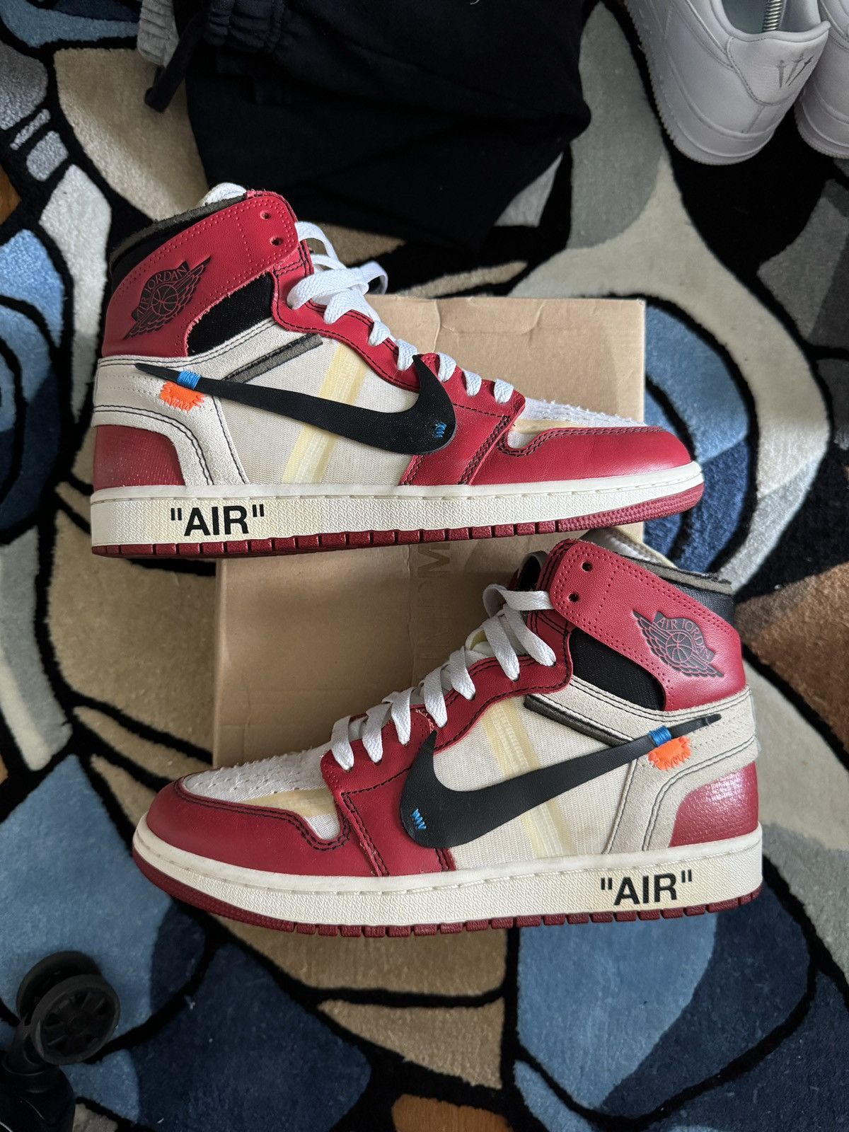 Jordan Brand × Nike × Off-White Air Jordan 1 Retro Off White High ...