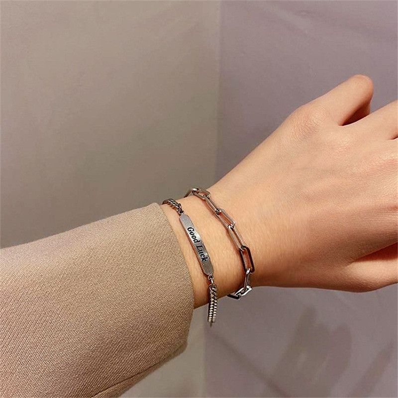 Jewelry Matchless Bracelet Y2K Punk Chain Gotch Bracelets Chains Size ONE SIZE - 2 Thumbnail