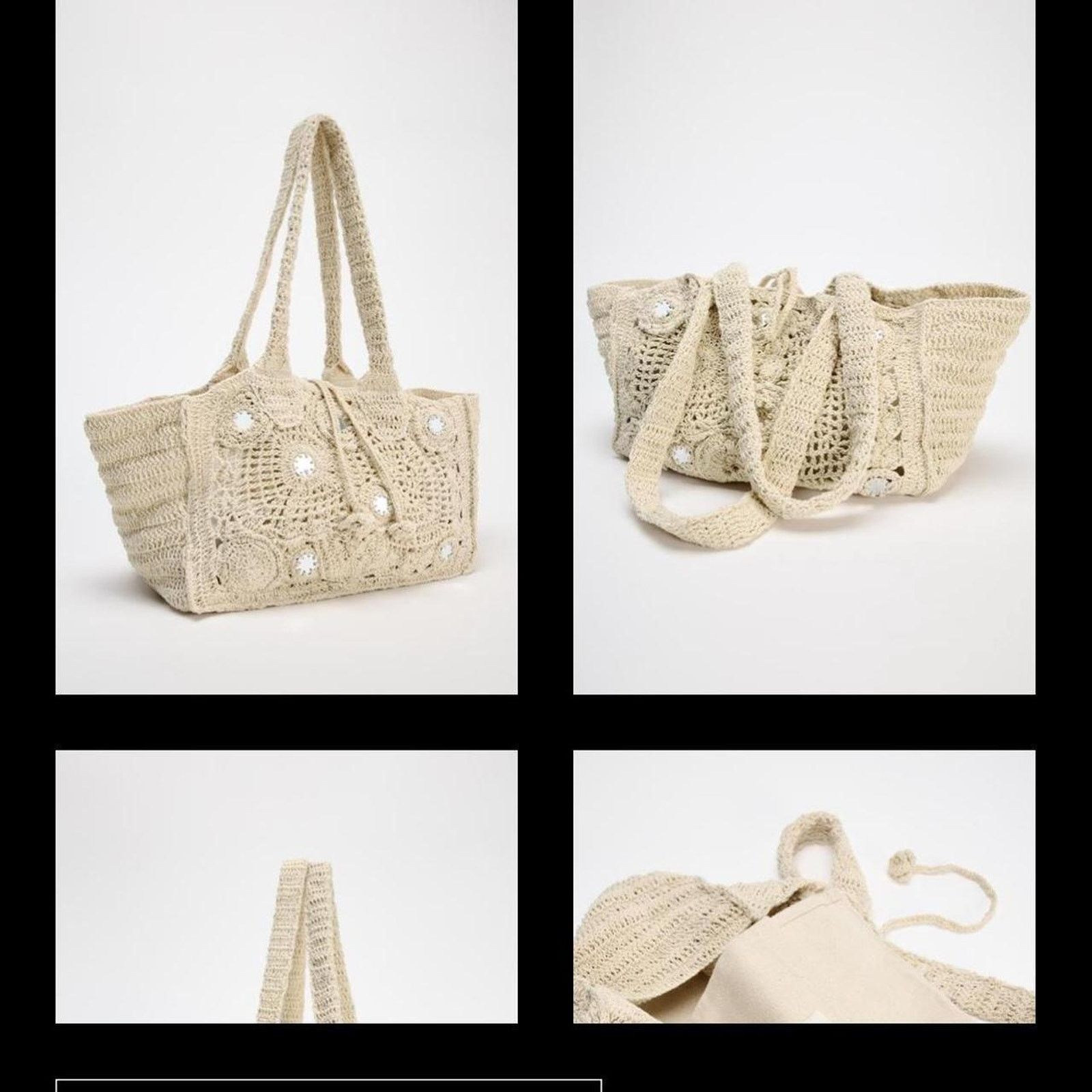 Zara ZARA MIRRORS TOTE BAG - BRAND NEW WITH TAG Size ONE SIZE - 8 Thumbnail