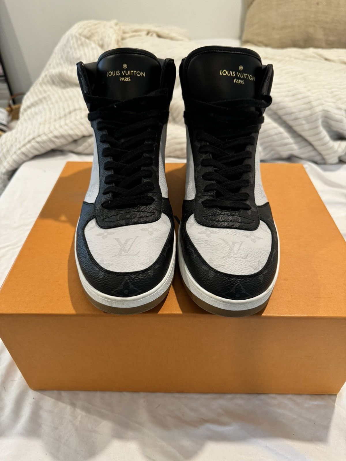 バッグ Aime Leon Dore Crochet Tote Bag Navy s-l1200.jpg