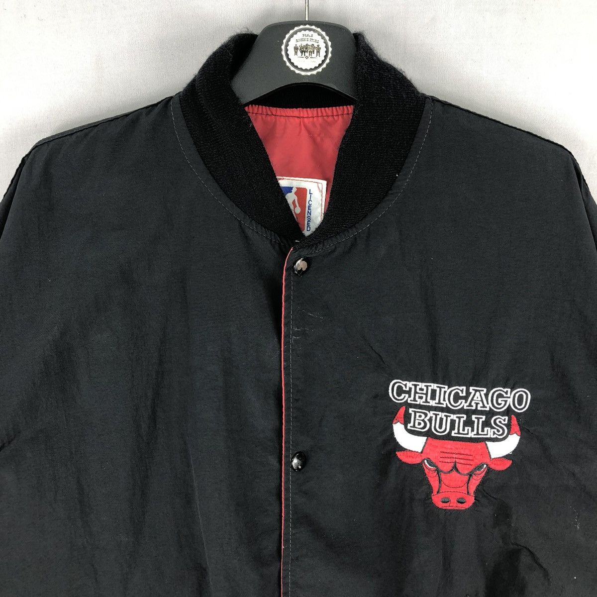 NBA × Starter × Vintage Vintage 90's Chicago Bulls NBA World Champions by Starter Size US XL / EU 56 / 4 - 7 Thumbnail