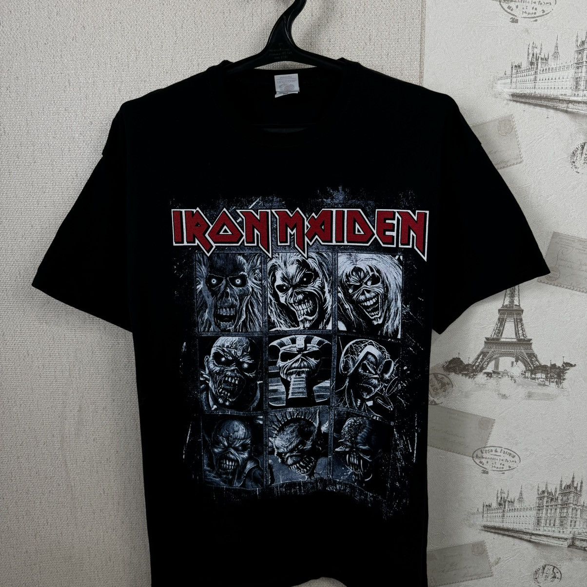 Band Tees × Vintage Vintage Iron Maiden T shirt 2015 Tour Sz XL Black Size US XL / EU 56 / 4 - 6 Thumbnail