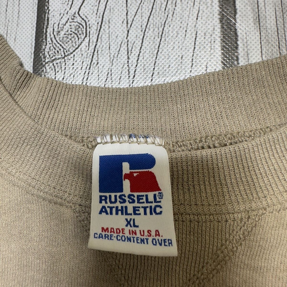 Russell Athletic × Vintage Vintage Russell sweatshirt Size US XL / EU 56 / 4 - 4 Thumbnail