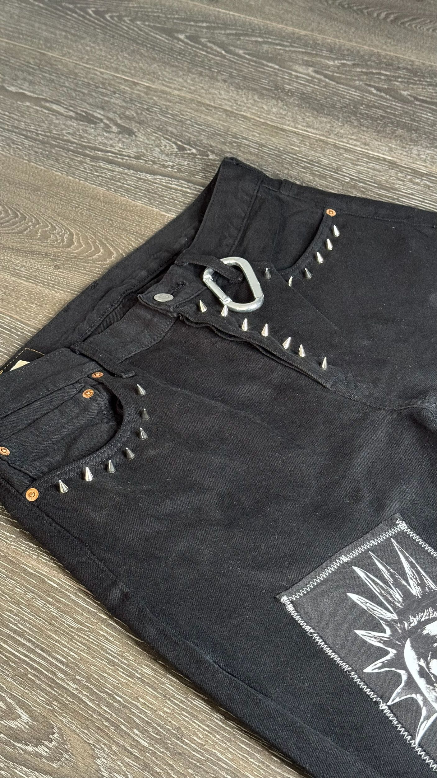 Levi's Levi’s 501 Custom Patchwork Denim Size US 32 / EU 48 - 6 Thumbnail