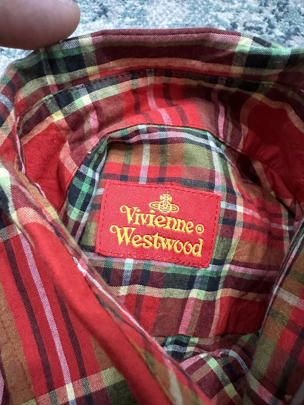 Vivienne Westwood Vivienne Westwood OG Red Tartan Shirt Size XS / US 0-2 / IT 36-38 - 5 Thumbnail
