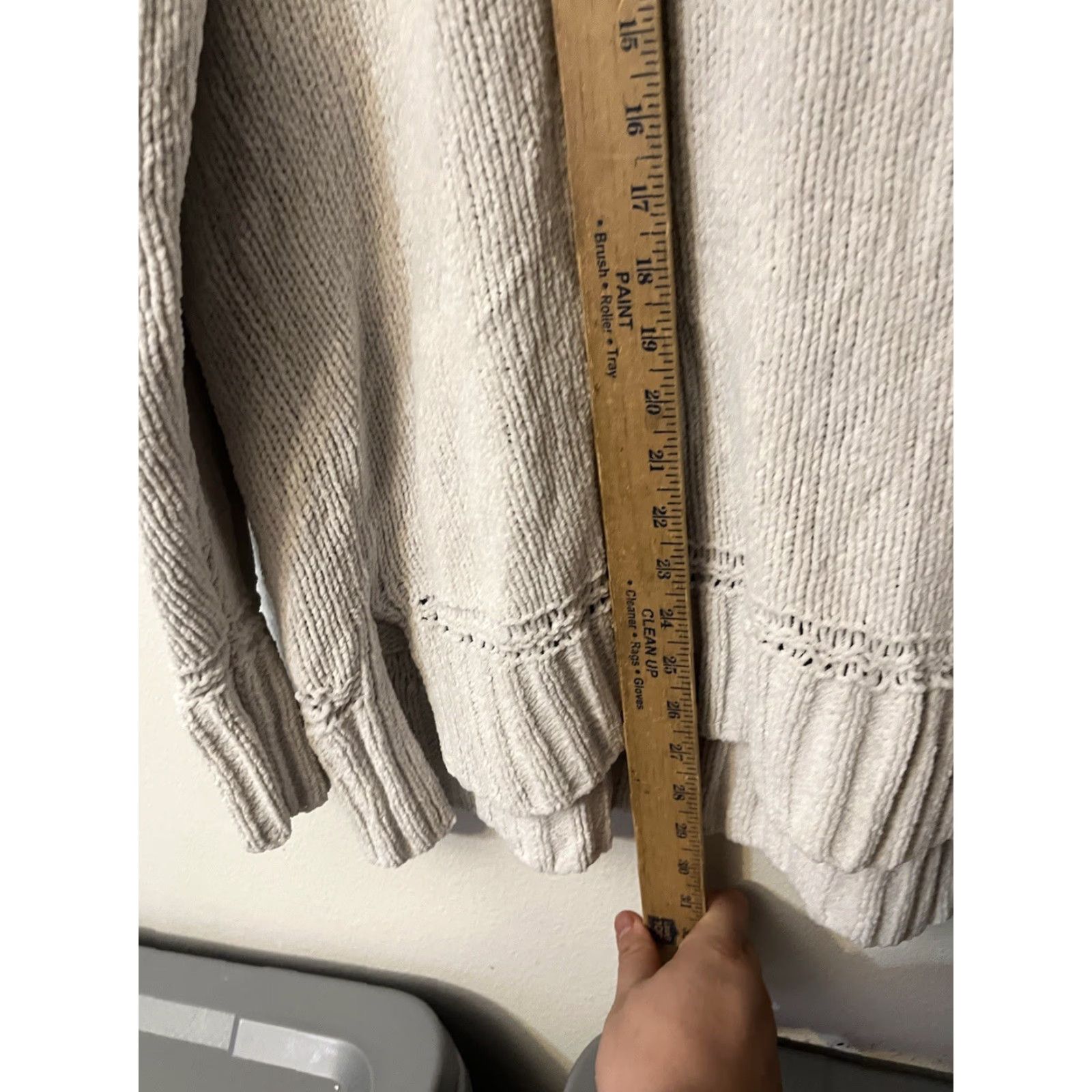 Loft Loft Sweater Womens Large Mock Neck Light Beige Size L / US 10 / IT 46 - 4 Thumbnail