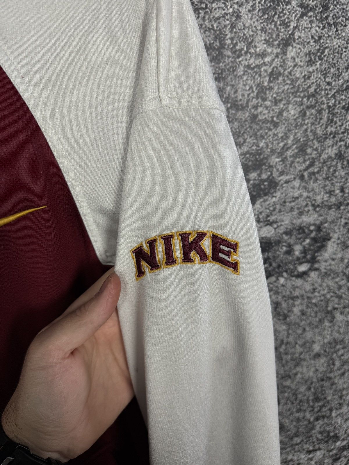 Nike Nike Authentic Basketball Full Zip Vintage Jacket 90s Size L Size US L / EU 52-54 / 3 - 7 Thumbnail
