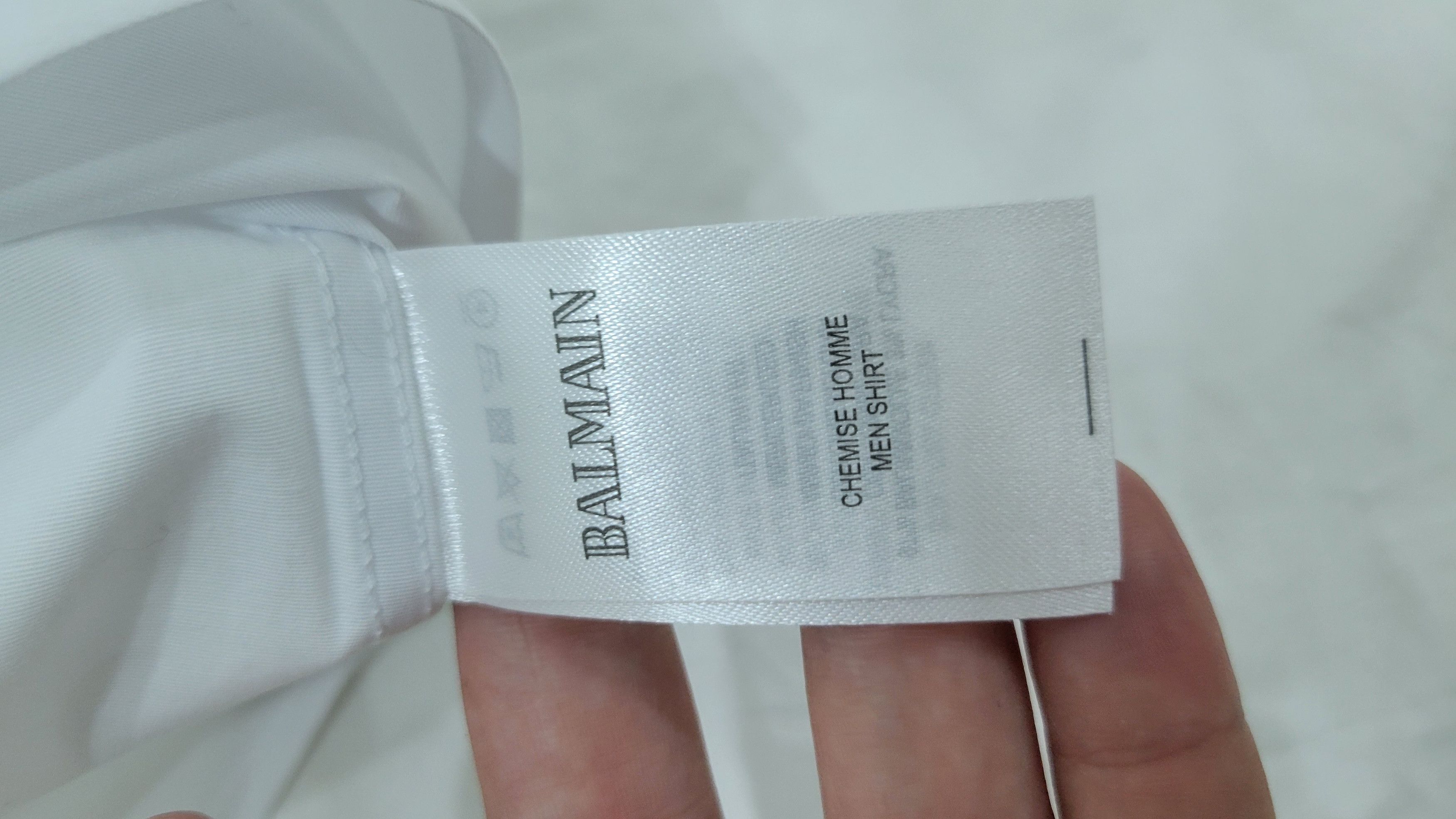 Balmain Balmain shirt brand new RARE Size US XL / EU 56 / 4 - 5 Thumbnail