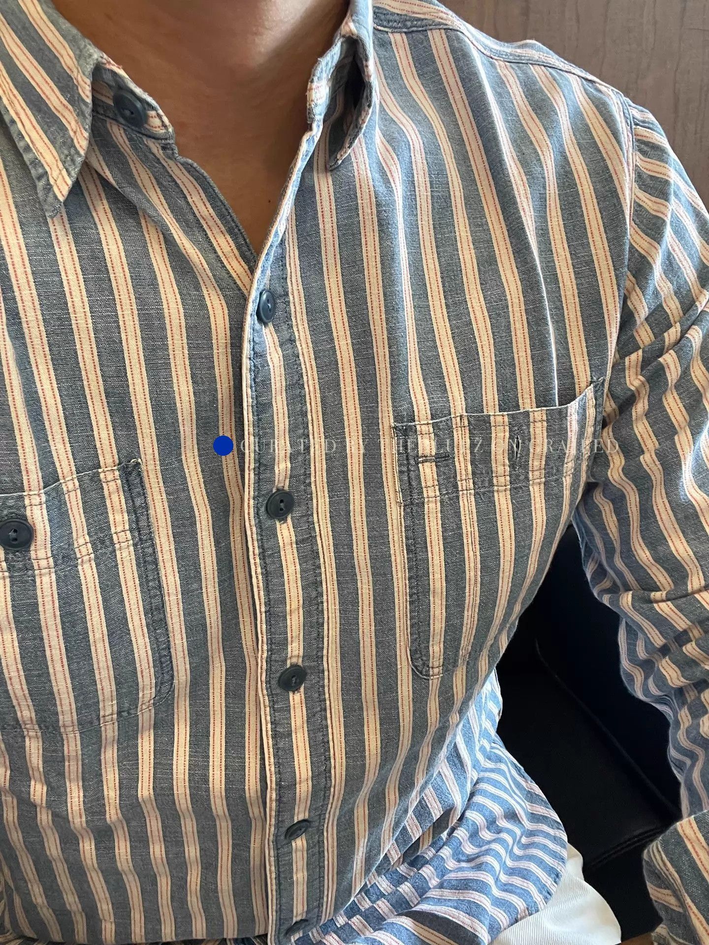 RRL Ralph Lauren Classic Vertical Striped Button-Up Shirt Size US S / EU 44-46 / 1 - 1 Thumbnail