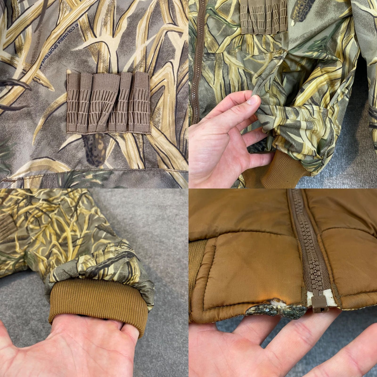 Delta VINTAGE COLUMBIA Jacket Mens XL Interchange Reversible Delta Camo Hunting Coat Size US XL / EU 56 / 4 - 8 Thumbnail