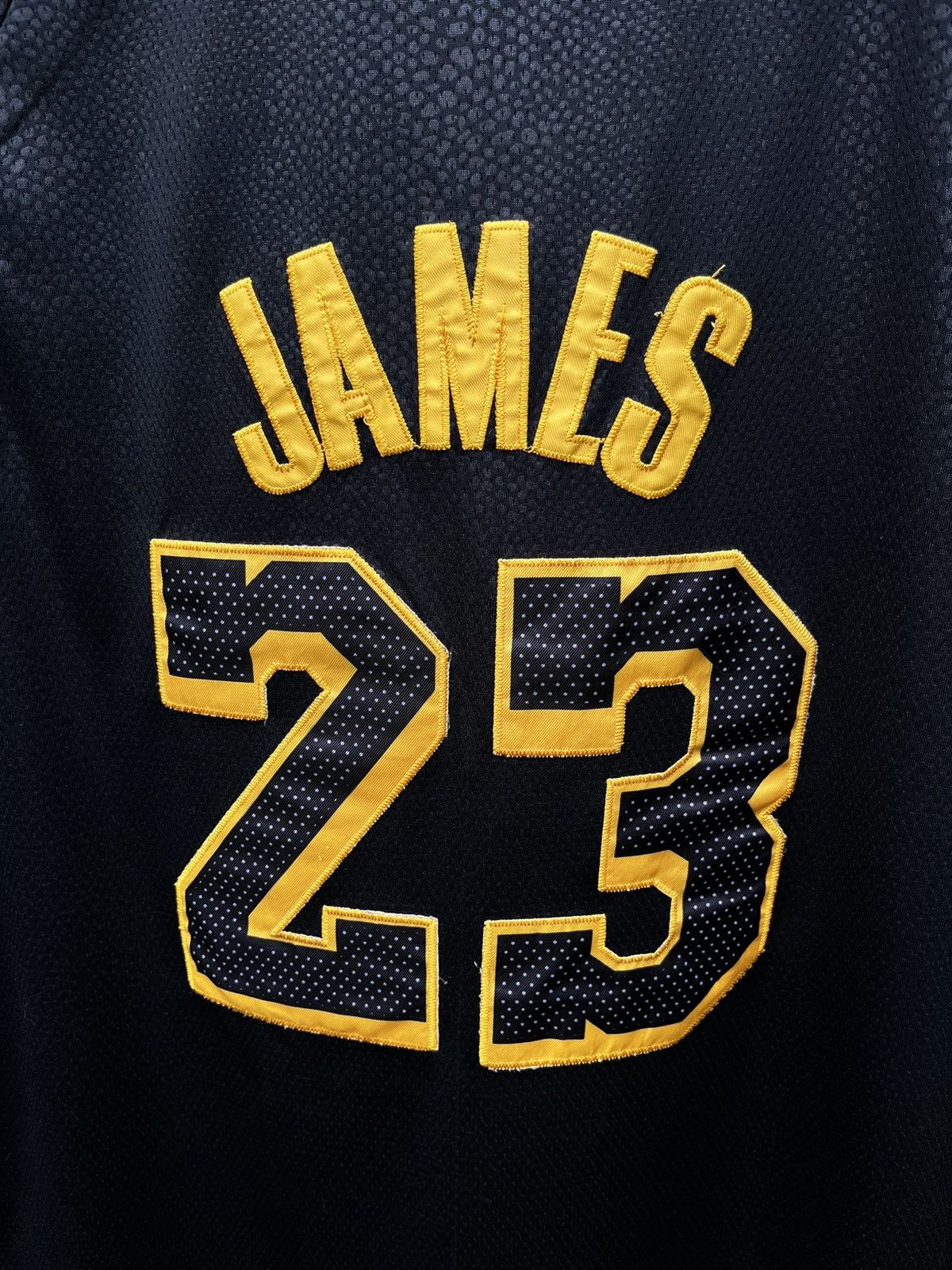 Nike 🏀 Nike Lakers LeBron James Black Mamba City NBA Jersey | Grailed