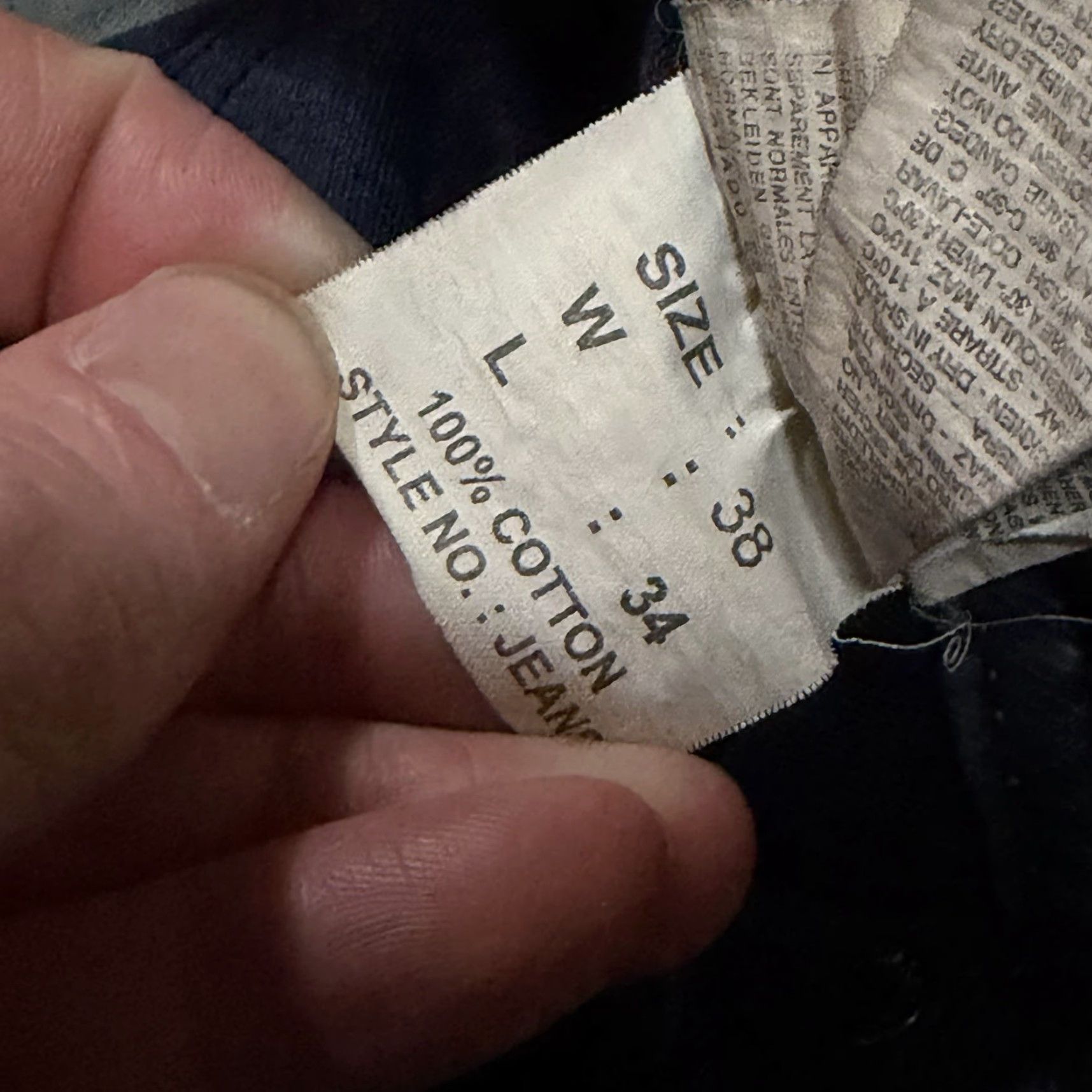 Diesel VINTAGE? No — Use Real Title: Diesel Larkee Jeans Mens W38 L34 Blue Regular Fit Straight Leg Denim Size US 38 / EU 54 - 7 Thumbnail