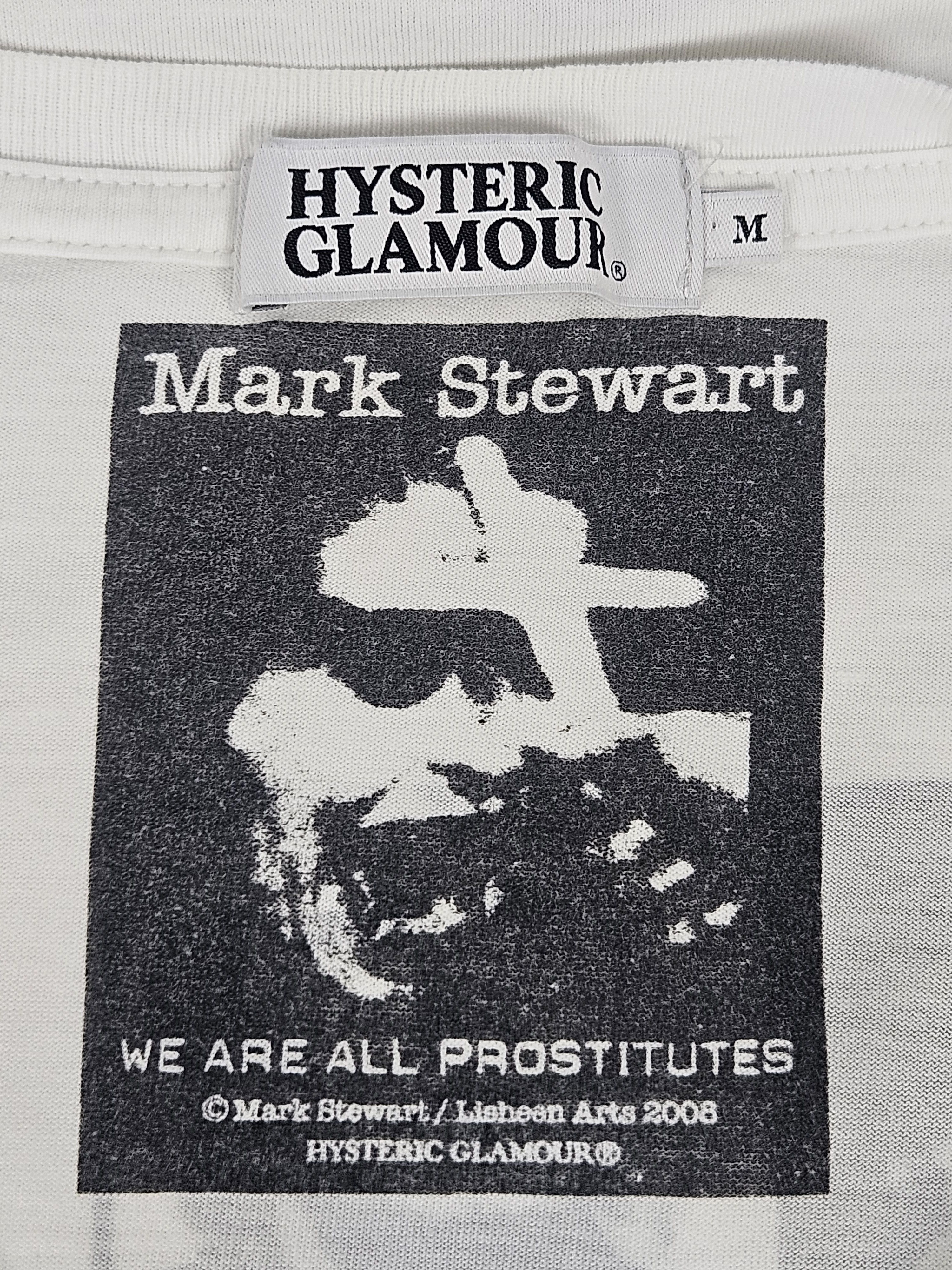 Hysteric Glamour Hysteric Glamour Mark Stewart We Are All Prostitutes shirt Size US M / EU 48-50 / 2 - 4 Thumbnail
