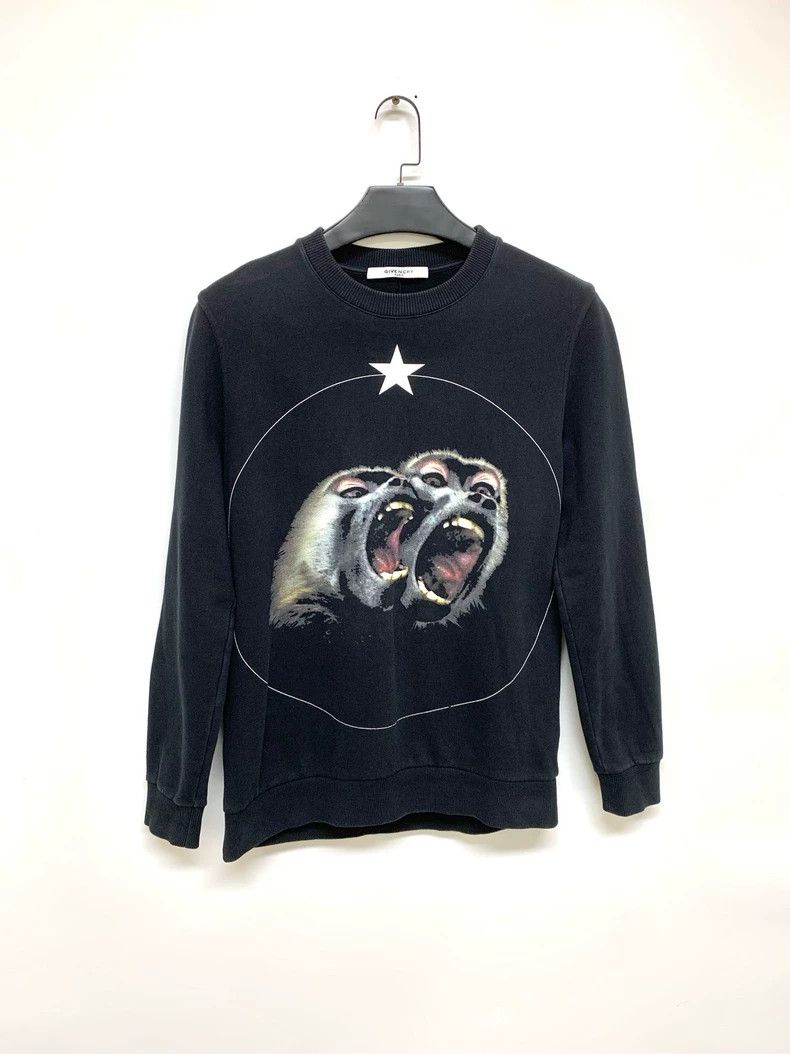 Givenchy Givenchy Double Monkey Sweatshirt 2506-Nextarrow Size US XS / EU 42 / 0 - 1 Thumbnail