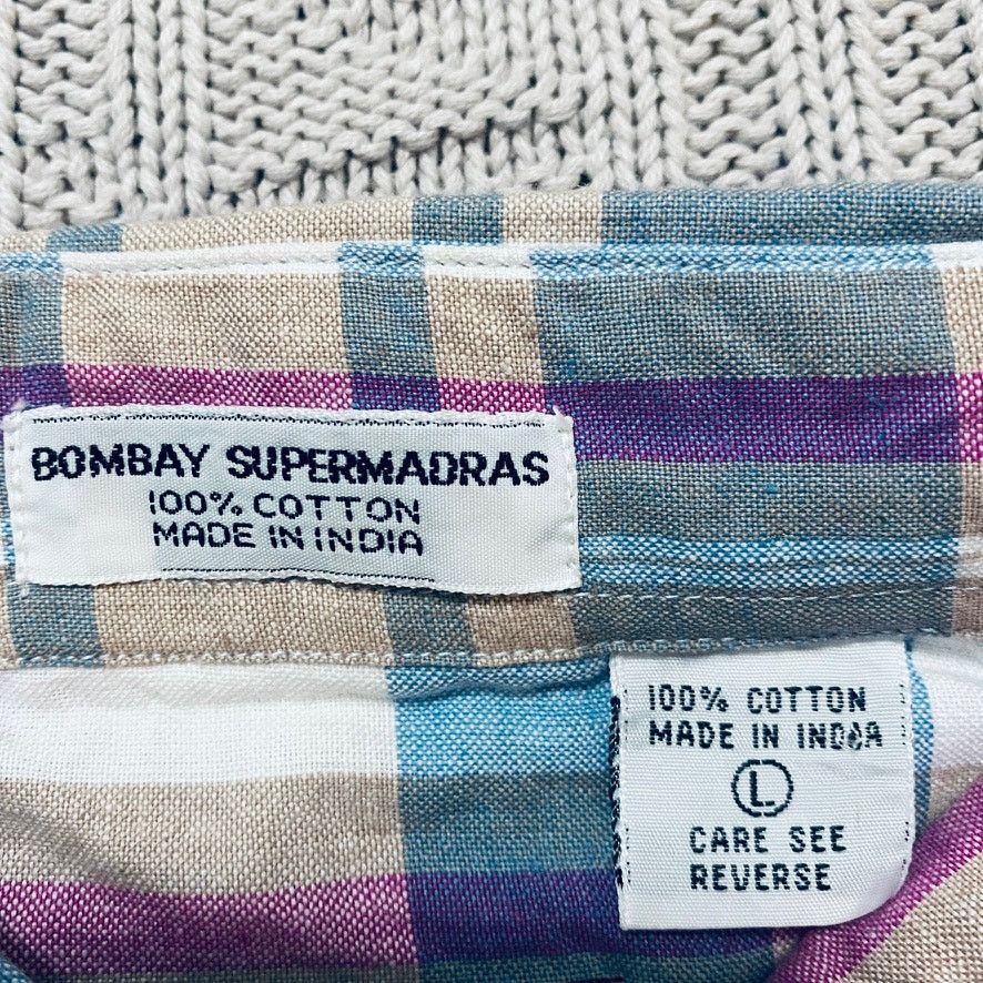 Other Lodge Classics bombay supermadras button down NWT Size US L / EU 52-54 / 3 - 5 Thumbnail