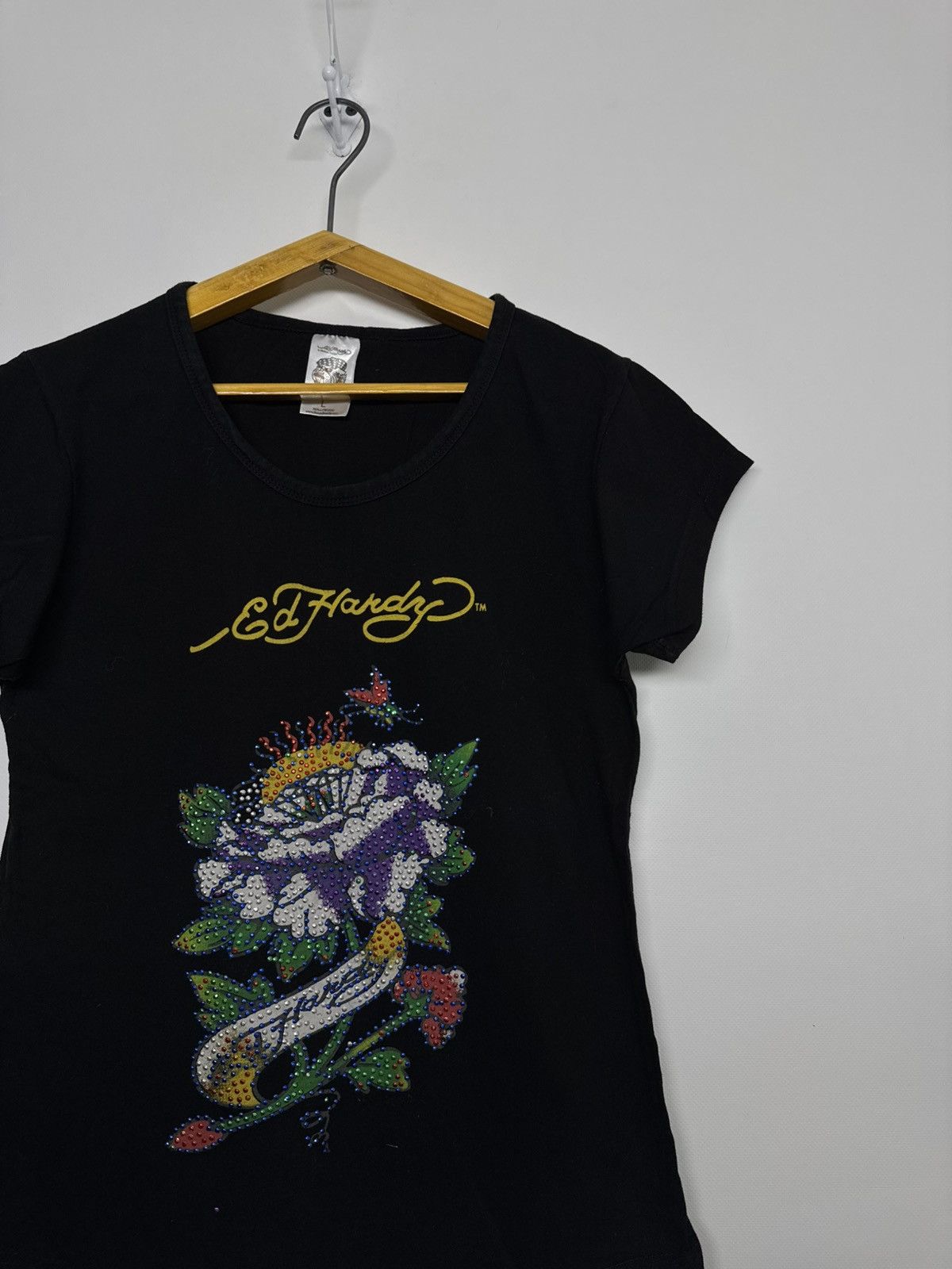 Ed Hardy Vintage Ed Hardy by Christian Audigier T-Shirt Size L / US 10 / IT 46 - 7 Thumbnail