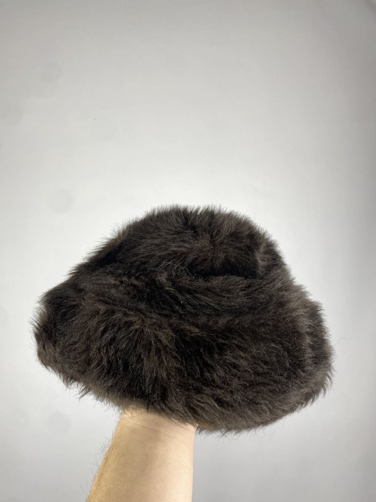 20471120 × Hysteric Glamour VNTG Y2K Japanese Style Boxy Fuzzy Mohair Ushanka Hat A8G Size ONE SIZE - 3 Thumbnail