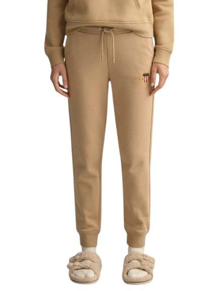 Gant ARCHIVE SHIELD M Brown Drawstring Jogg 87483 Size 31" - 1 Thumbnail