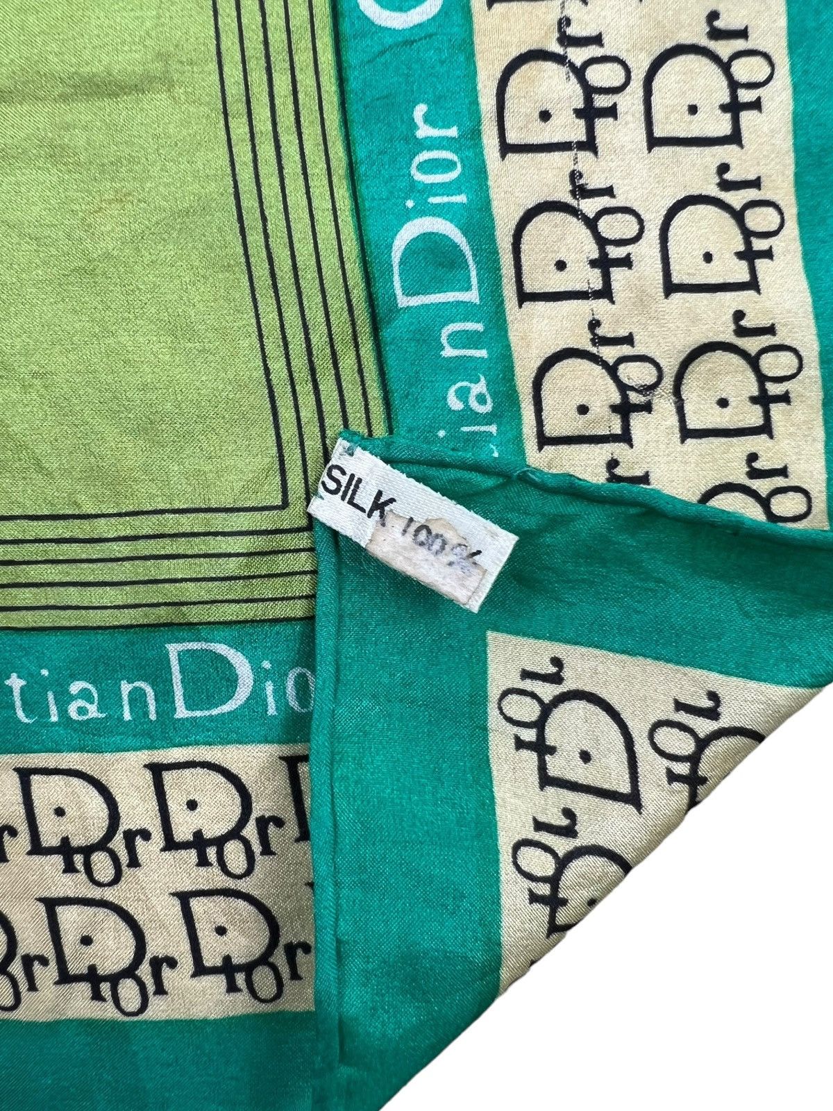 Christian Dior Monsieur Christian Dior Handkerchief Neckerchief Bandana Pocketsquare Size ONE SIZE - 5 Thumbnail