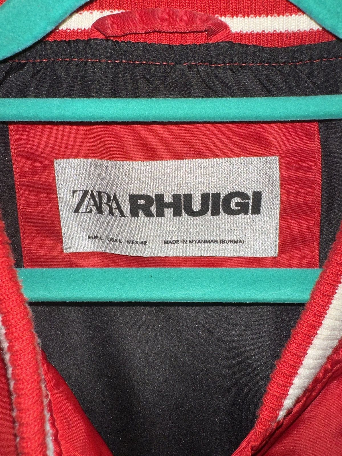 Rhude × Zara Rhude x Zara (Rhuigi) Bomber Jacket Size US L / EU 52-54 / 3 - 4 Thumbnail