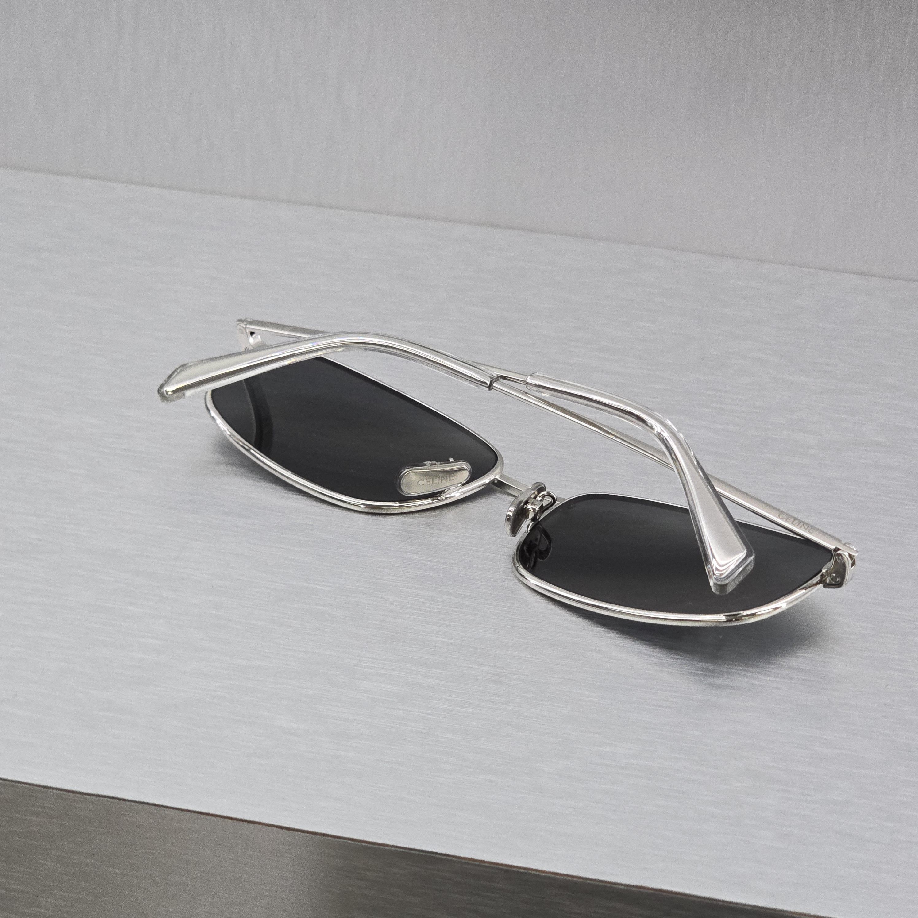 Celine CELINE CL40285U 16A Sunglasses SILVER Size ONE SIZE - 5 Thumbnail