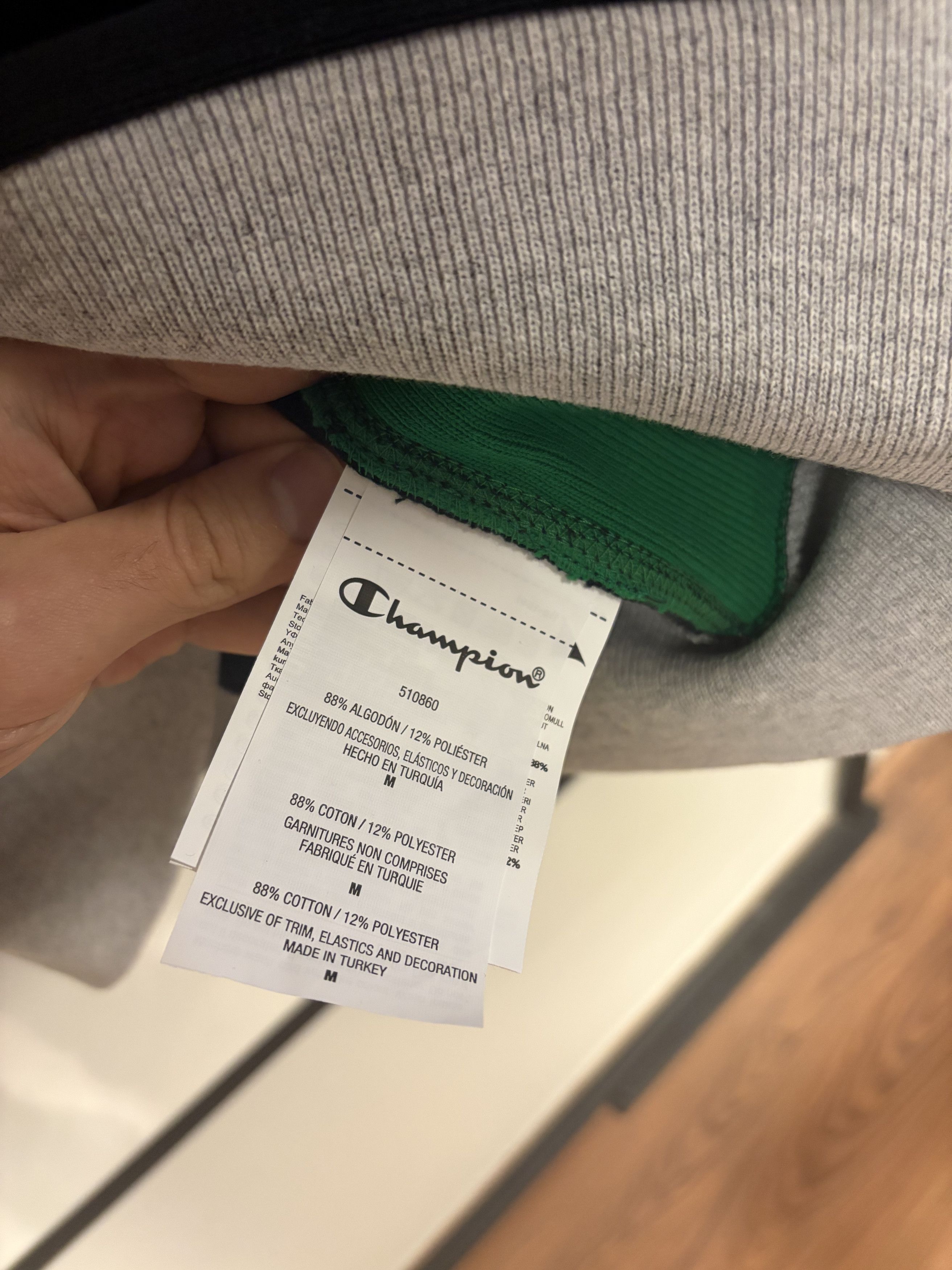 Champion × DENIM TEARS Champion Tears Black Green Long Sleeve Size US M / EU 48-50 / 2 - 5 Thumbnail