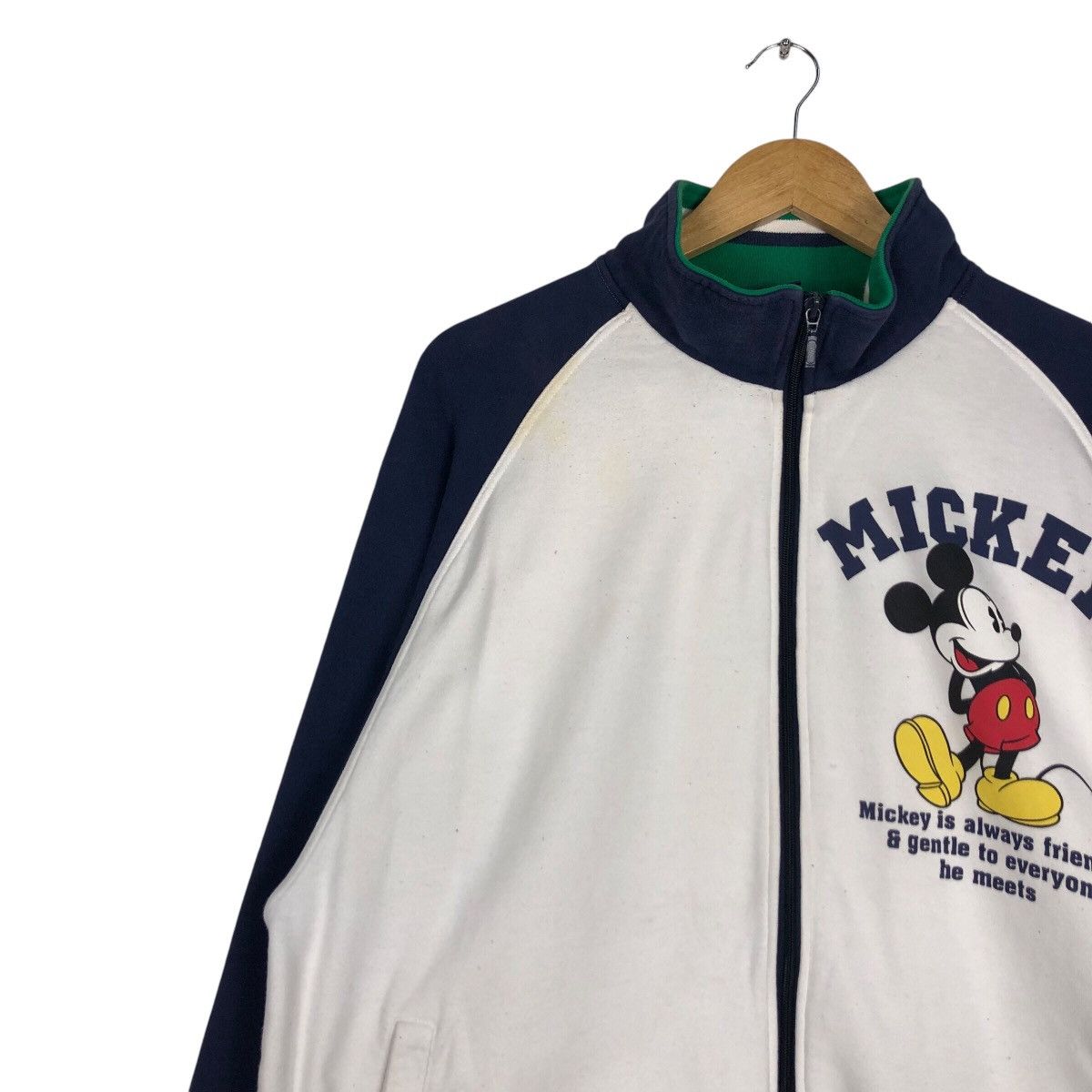 Mickey Mouse × Vintage Mickey Mouse Sweater Jacket Rare Vintage Large Size US L / EU 52-54 / 3 - 6 Thumbnail