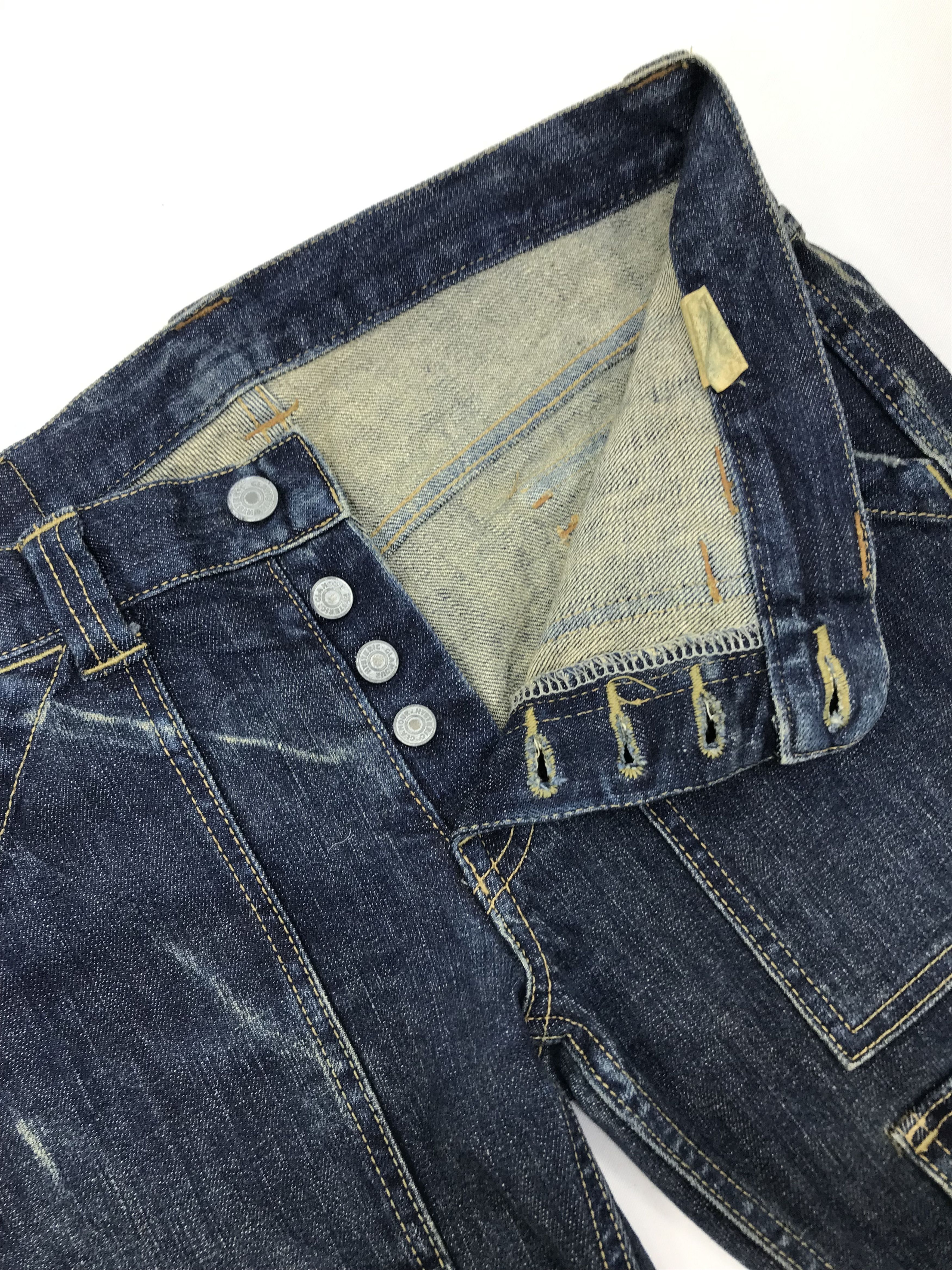Hysteric Glamour Vintage Hysteric Glamour Flare Jeans Bush Denim Size 31" - 9 Thumbnail